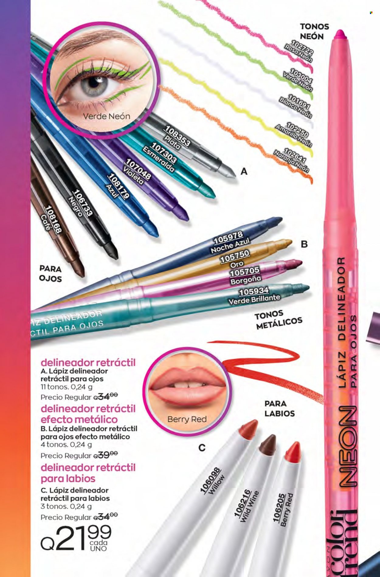 Catálogo Avon. Página 164