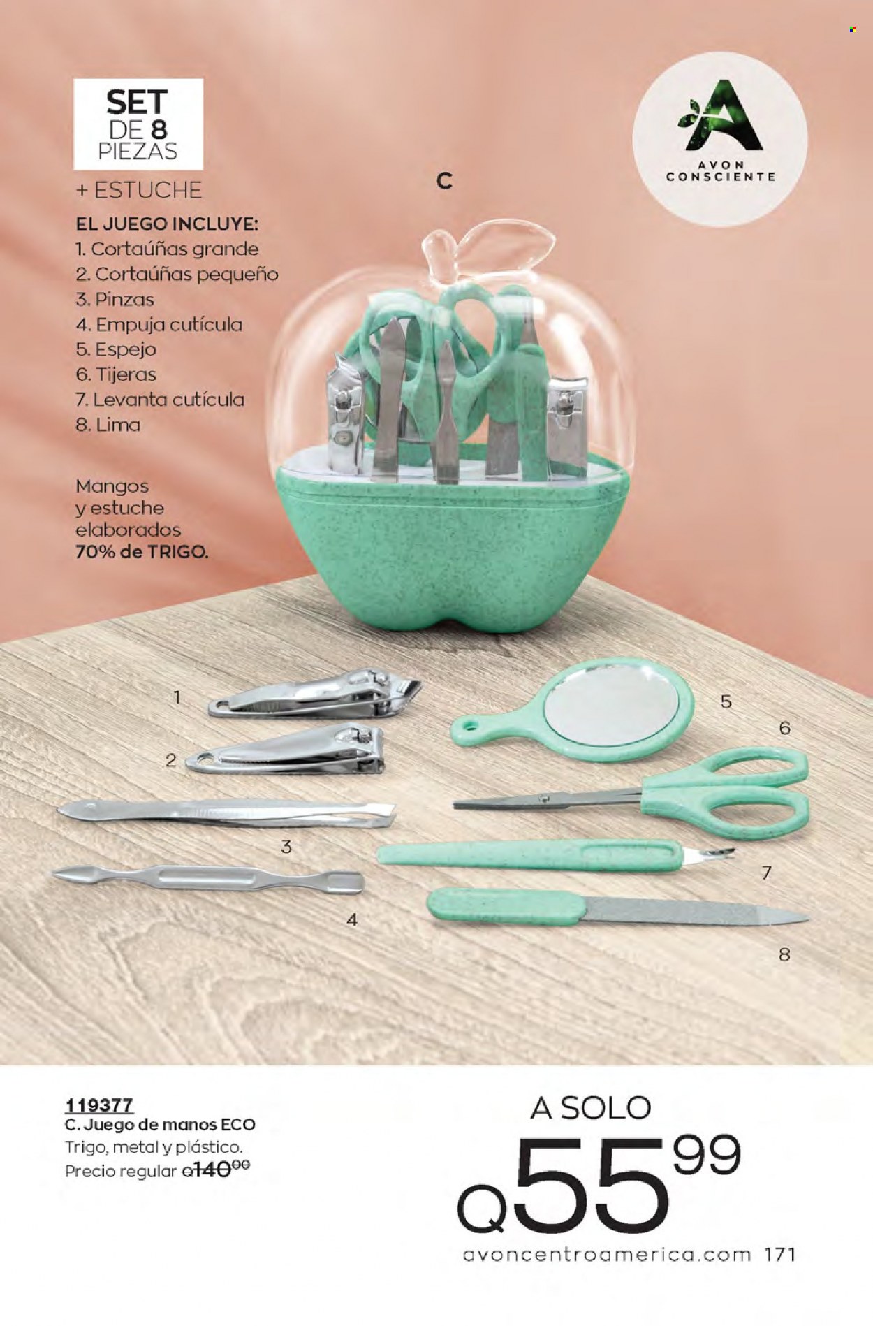 Catálogo Avon. Página 171