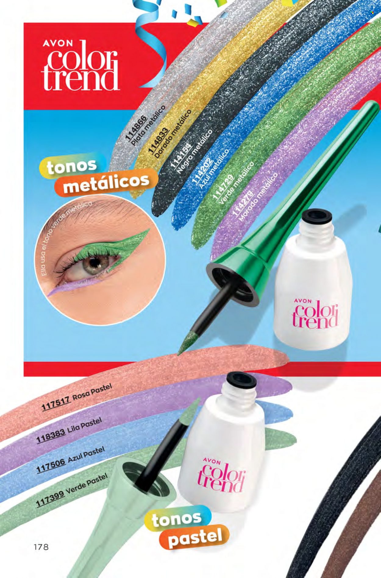 Catálogo Avon. Página 178