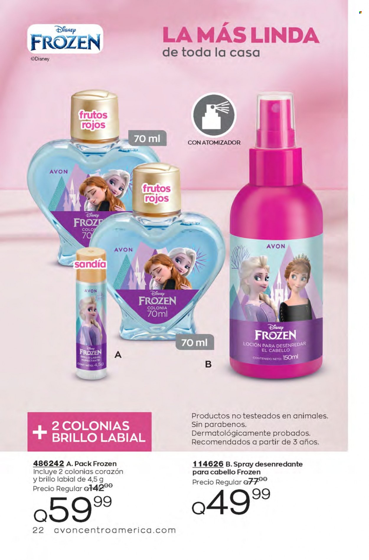 Catálogo Avon. Página 22