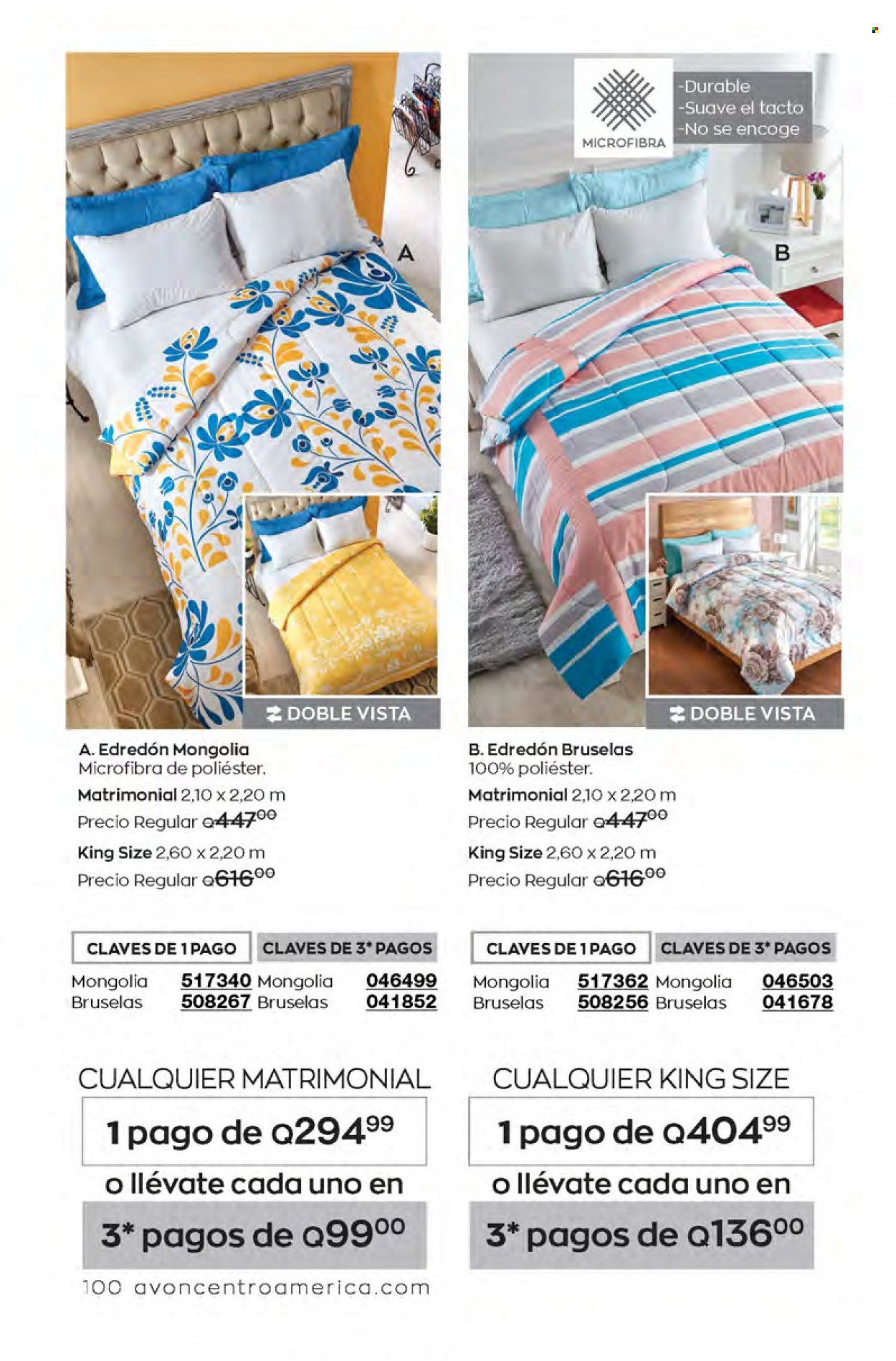 Catálogo Avon. Página 100