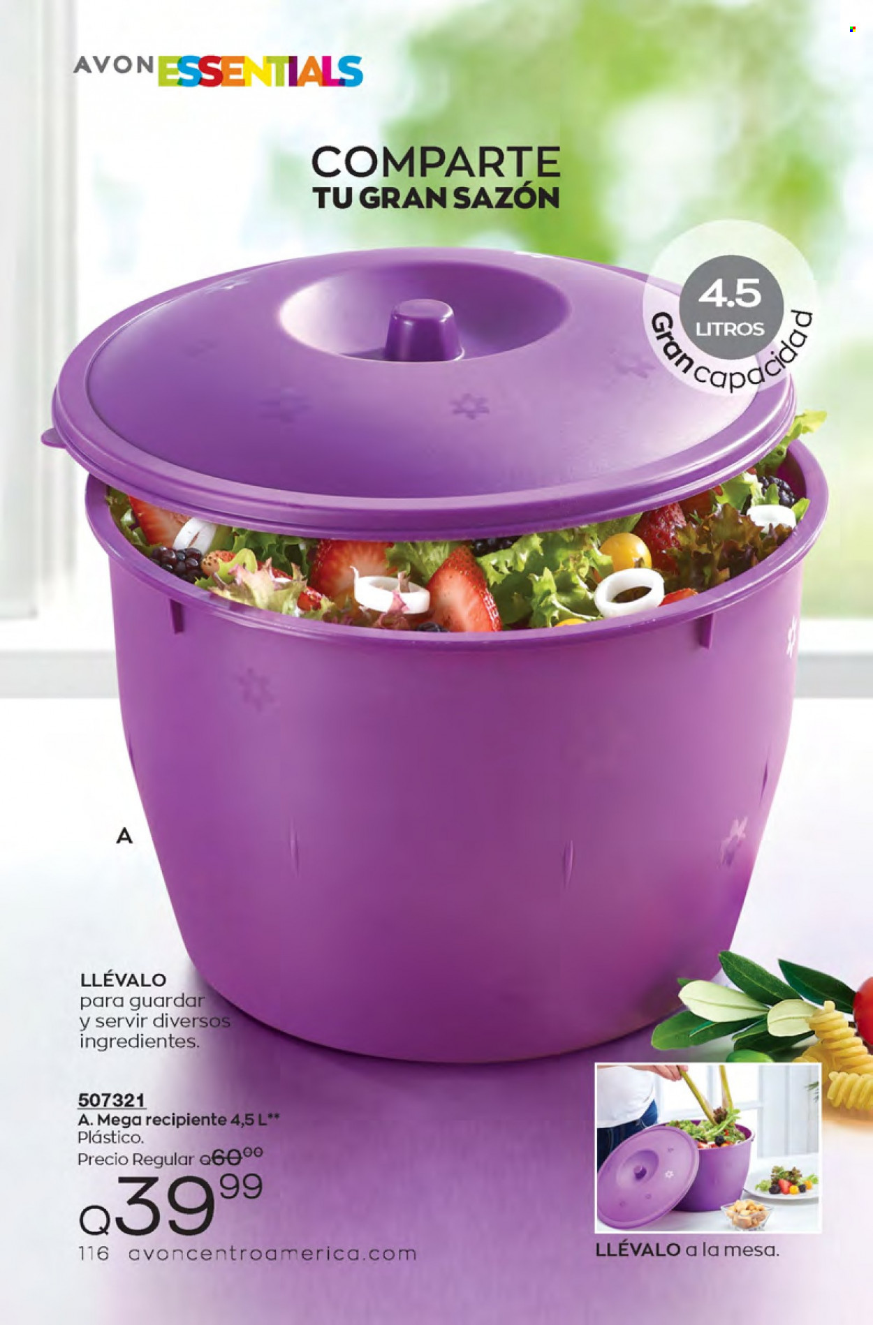 Catálogo Avon. Página 116