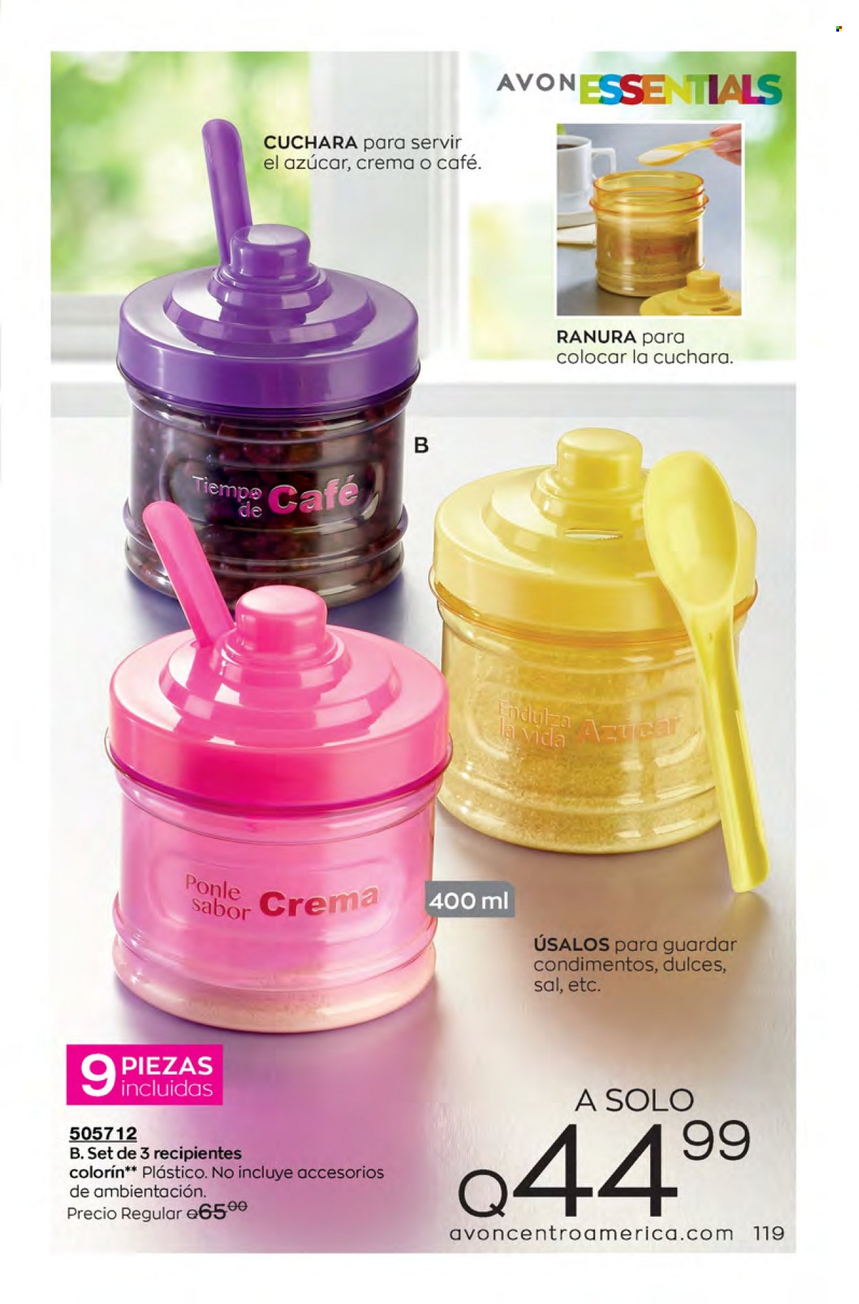 Catálogo Avon. Página 119