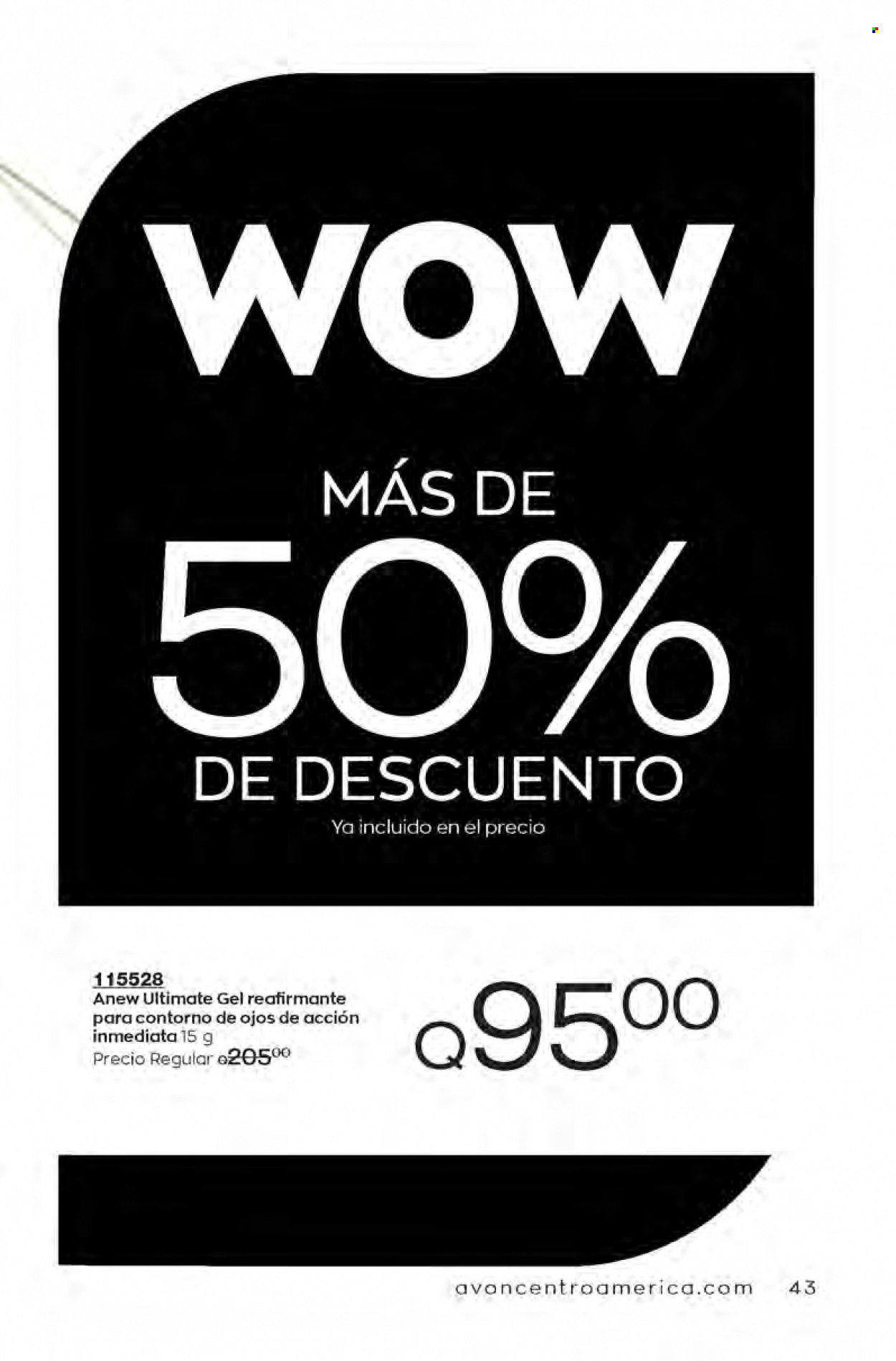 Catálogo Avon. Página 43