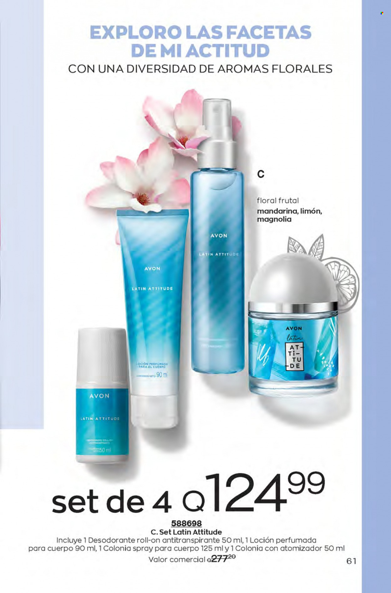 Catálogo Avon. Página 61
