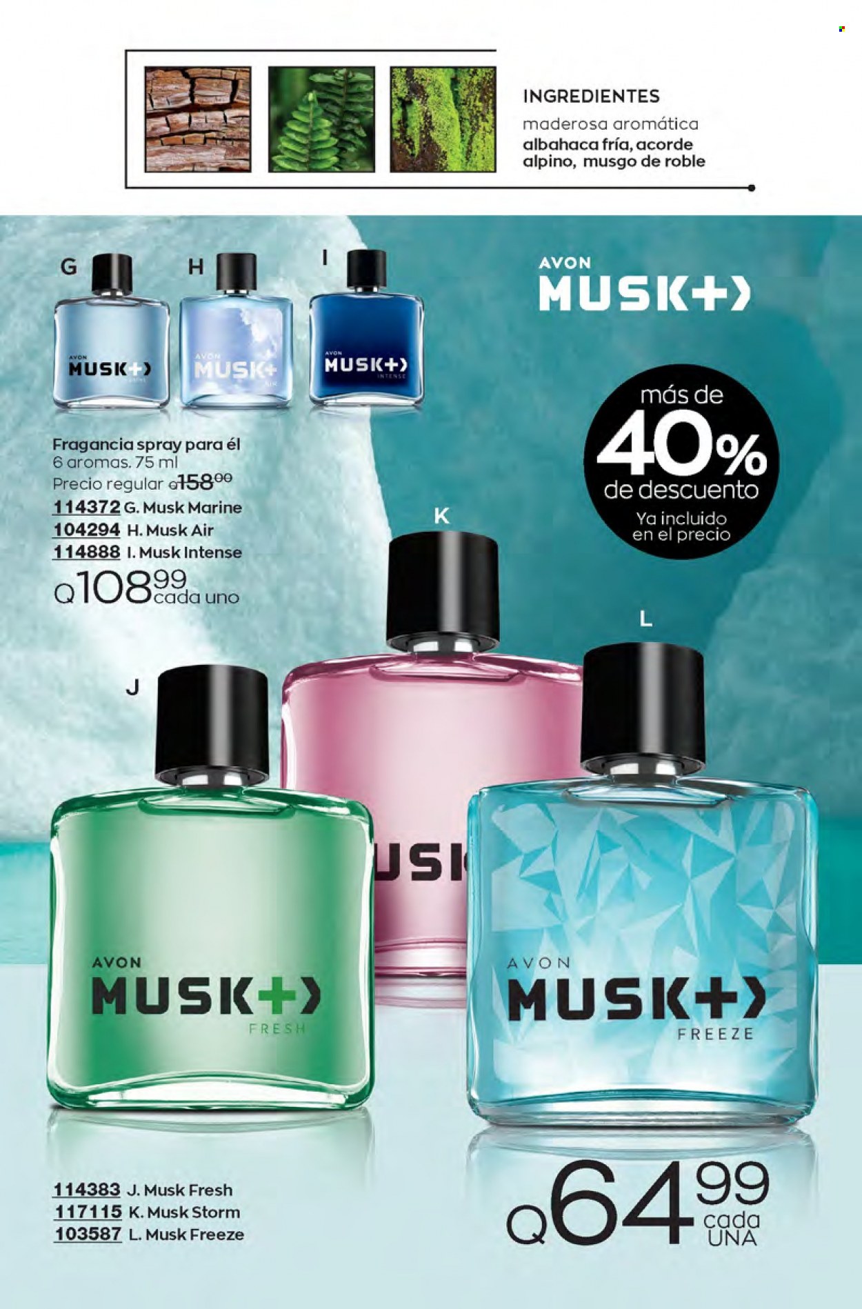 Catálogo Avon. Página 71