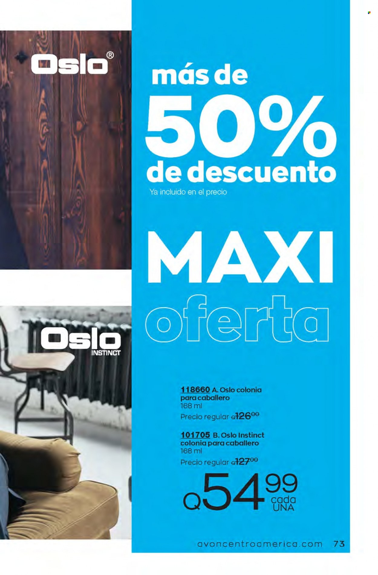 Catálogo Avon. Página 73