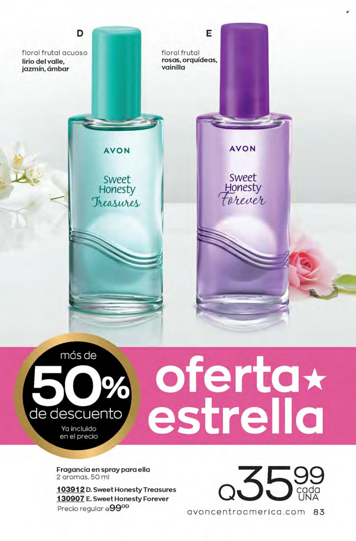 Catálogo Avon. Página 83