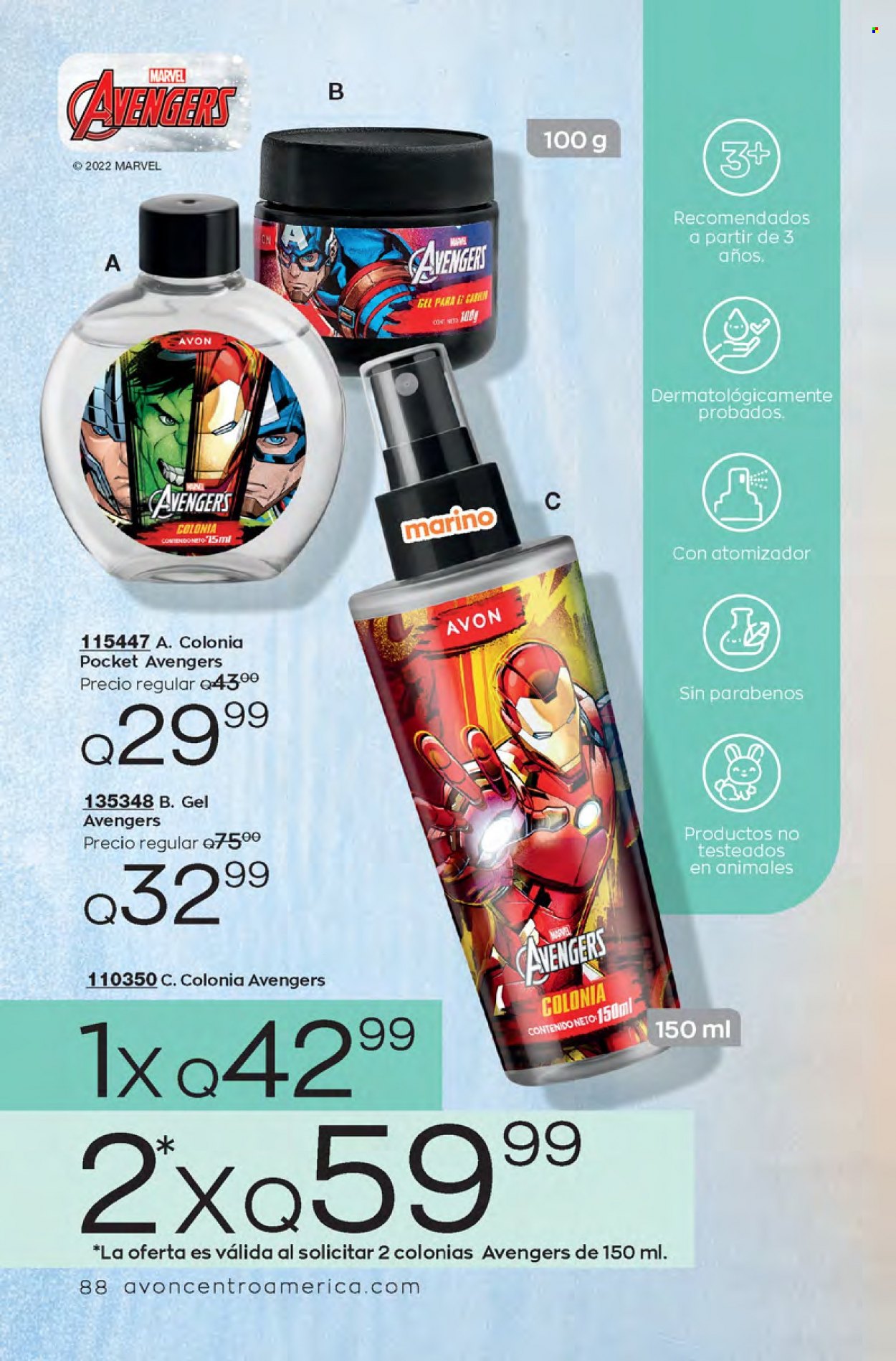 Catálogo Avon. Página 88
