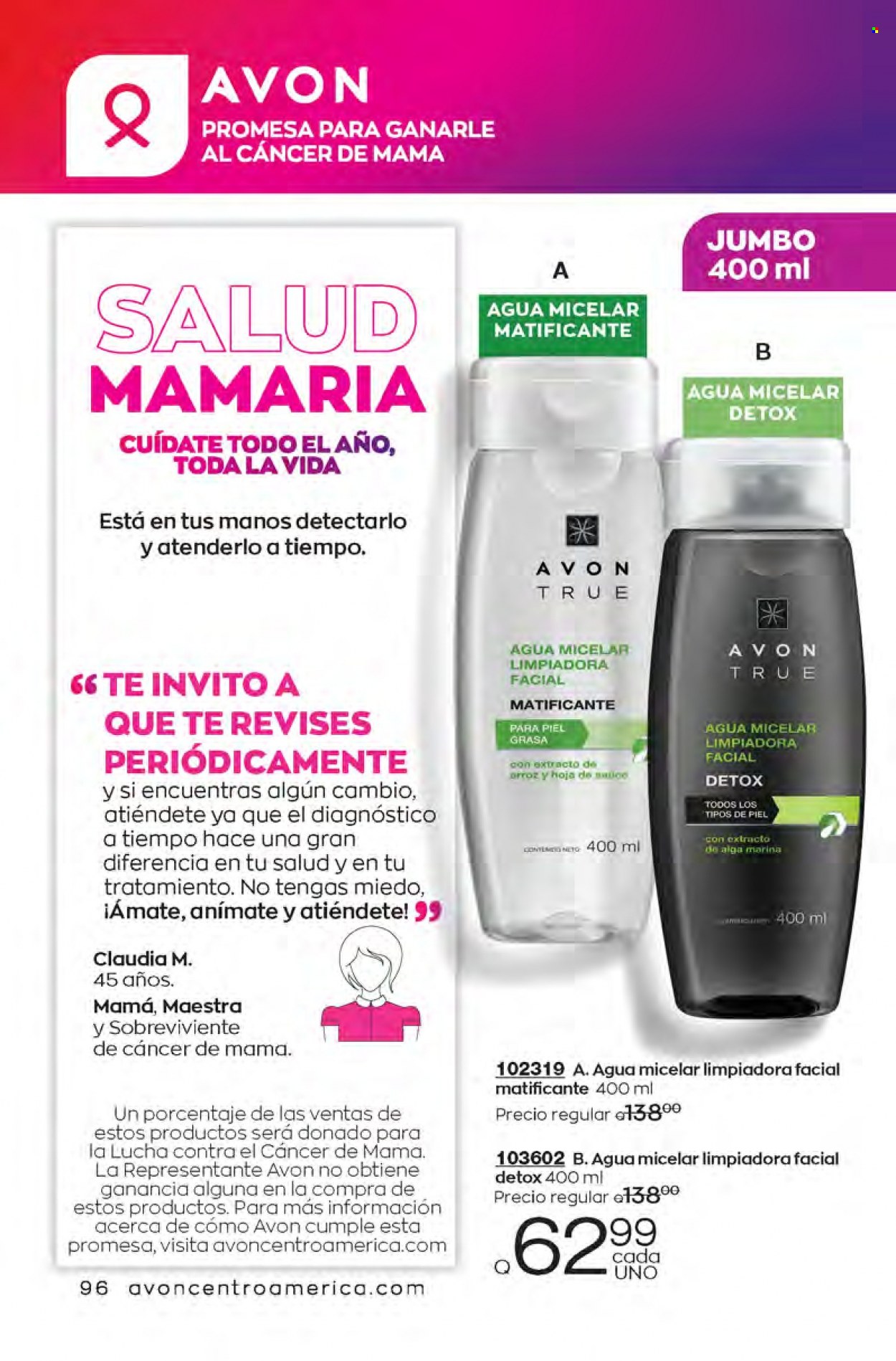 Catálogo Avon. Página 96
