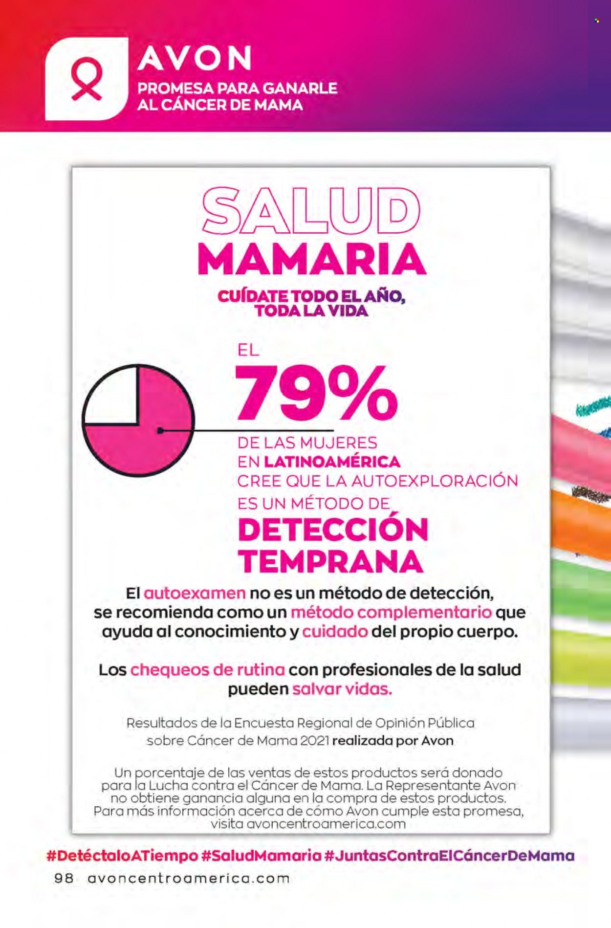 Catálogo Avon. Página 98