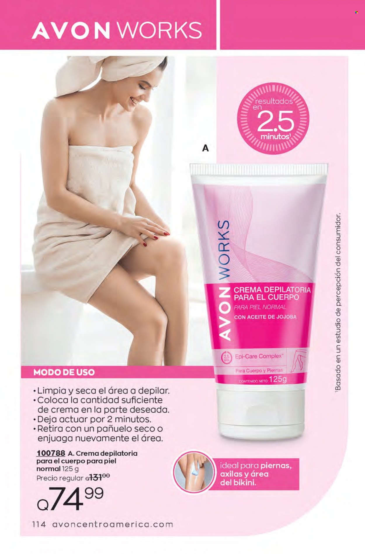 Catálogo Avon. Página 114