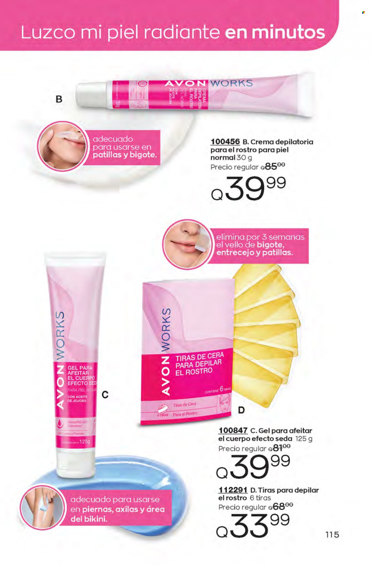 Catálogo Avon. Página 115