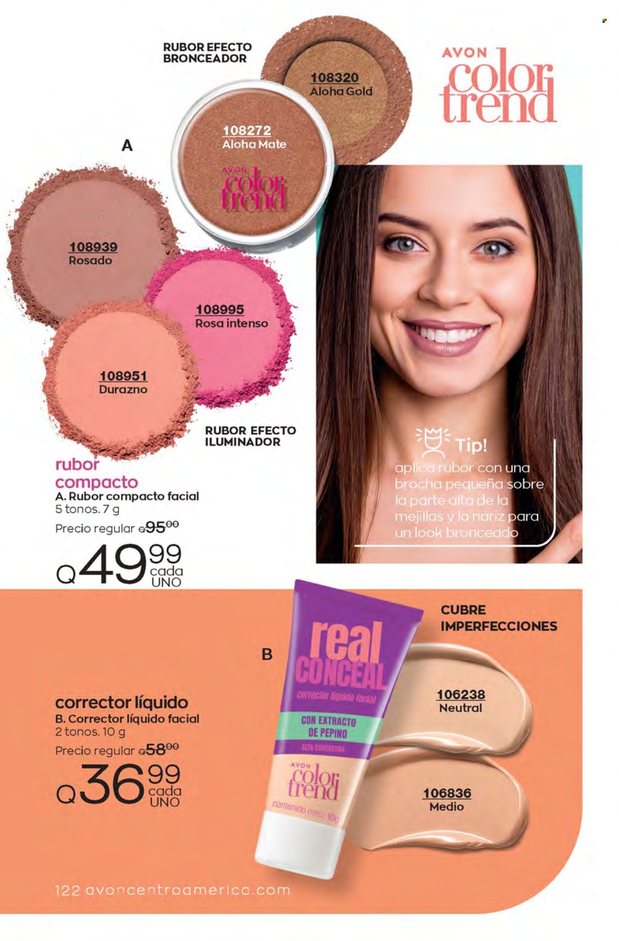Catálogo Avon. Página 122