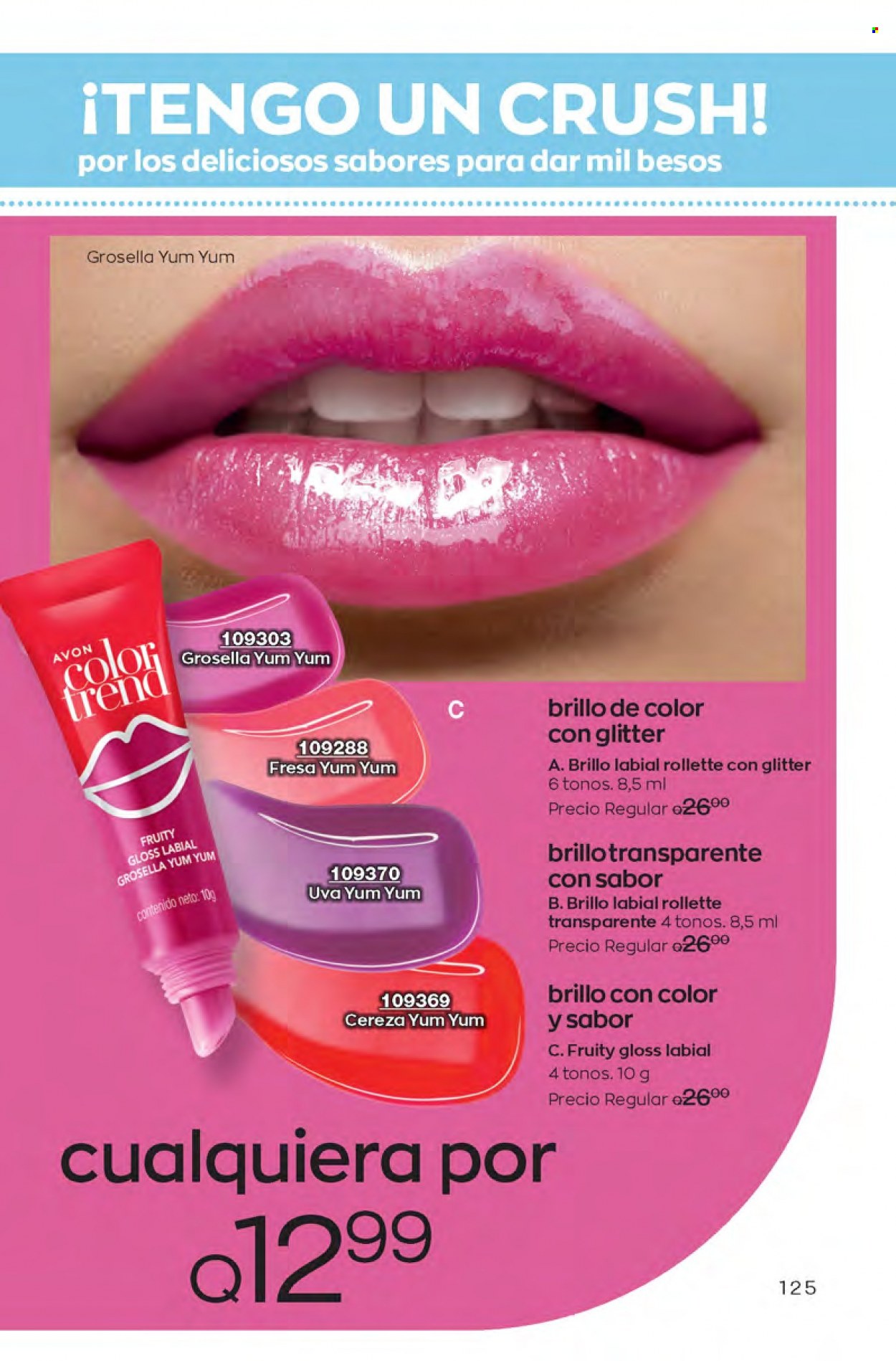 Catálogo Avon. Página 125
