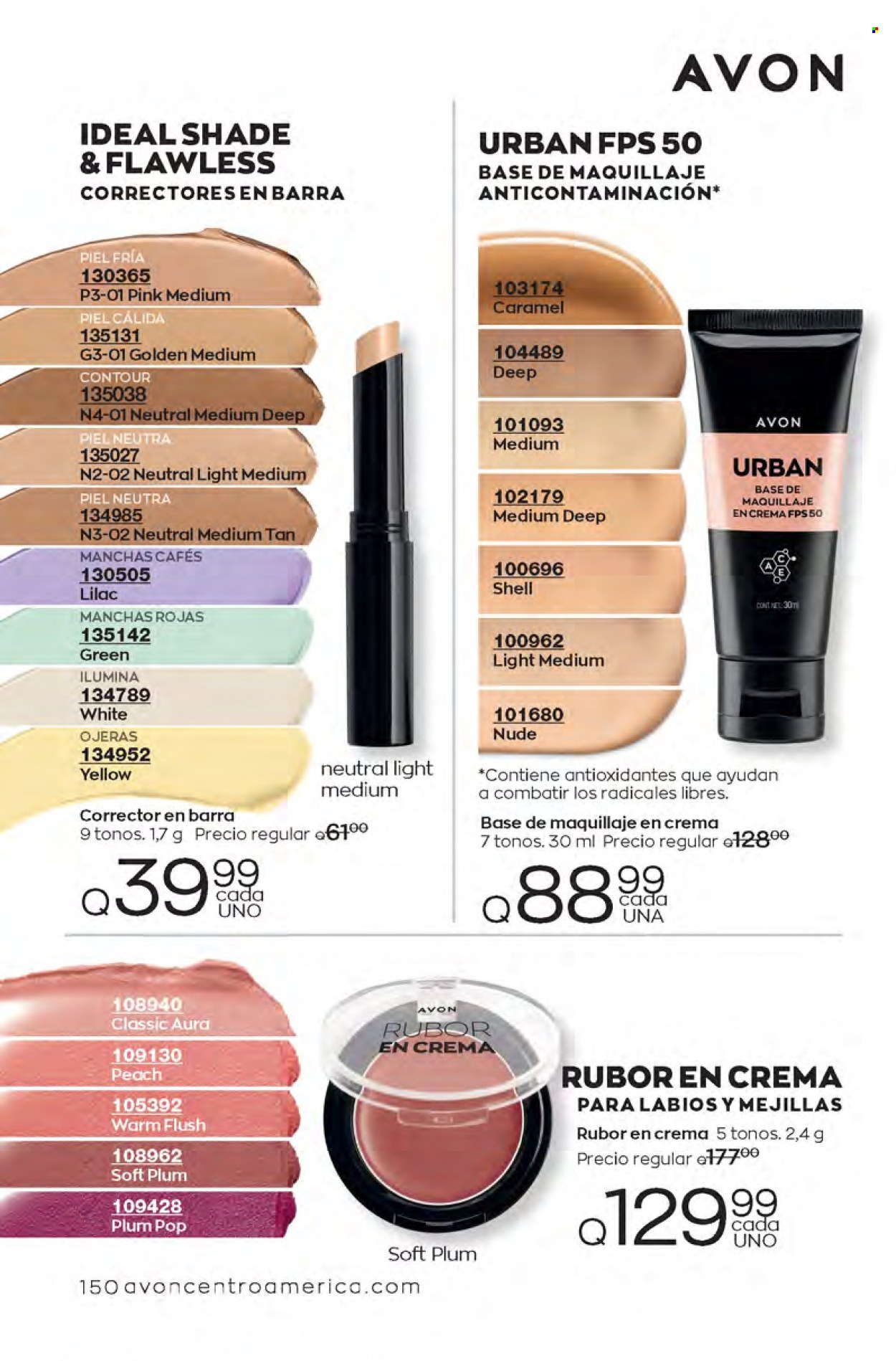 Catálogo Avon. Página 150