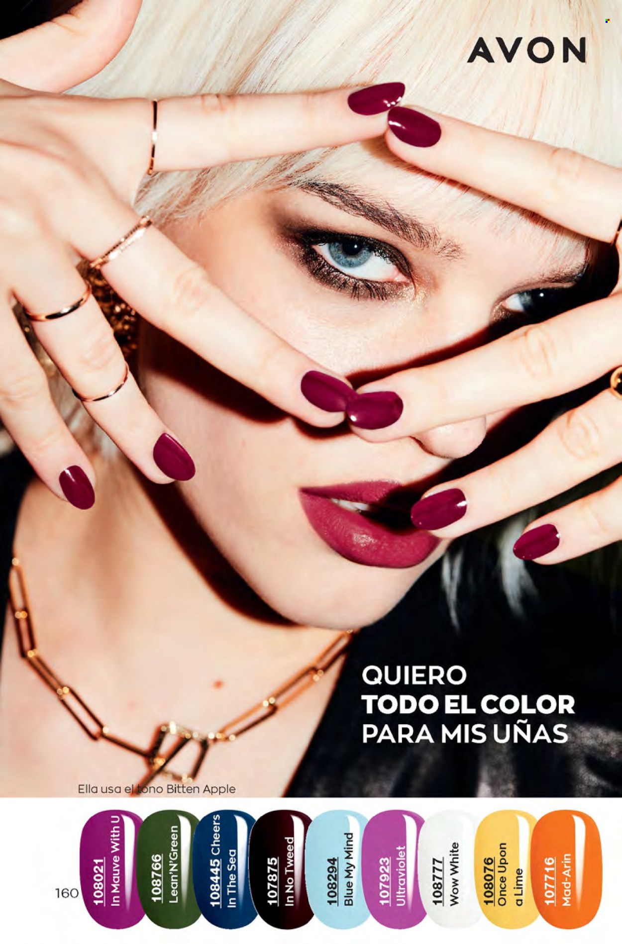 Catálogo Avon. Página 160