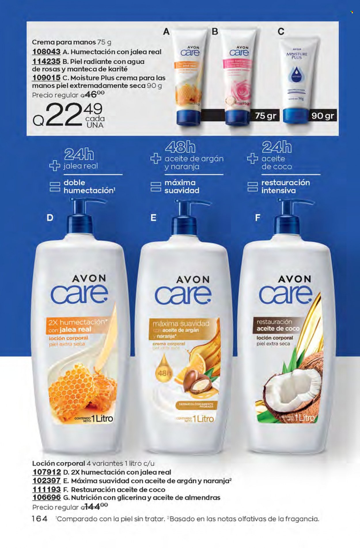 Catálogo Avon. Página 164