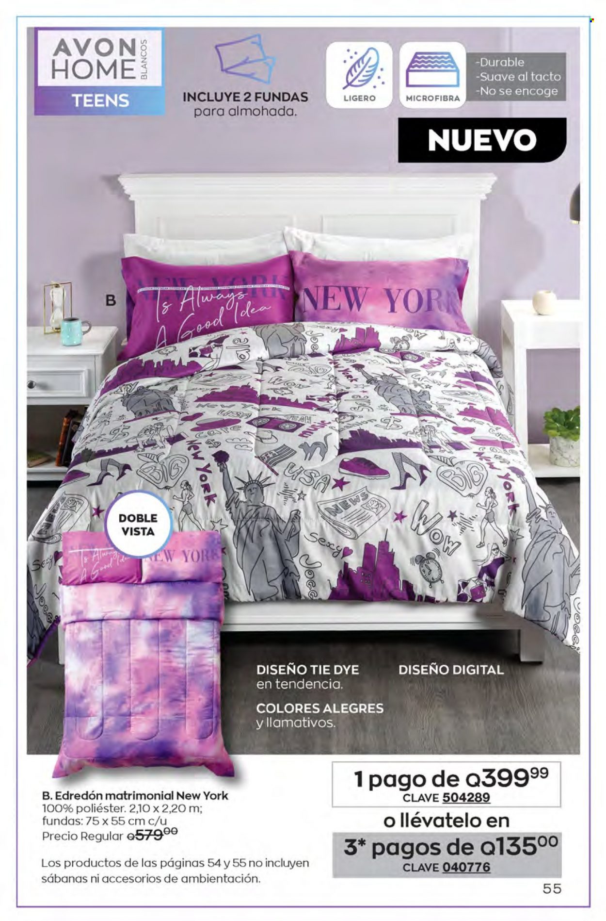 Catálogo Avon. Página 55