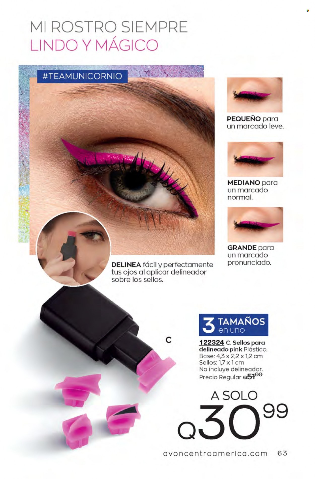 Catálogo Avon. Página 63