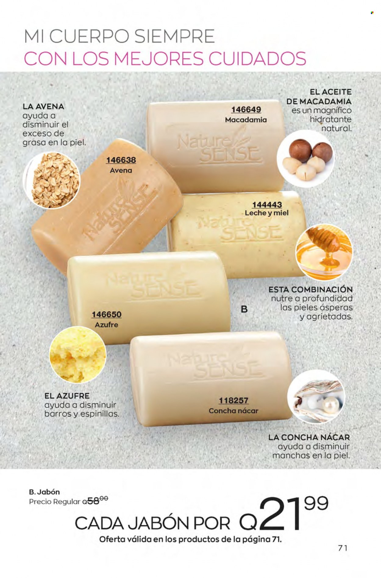 Catálogo Avon. Página 71