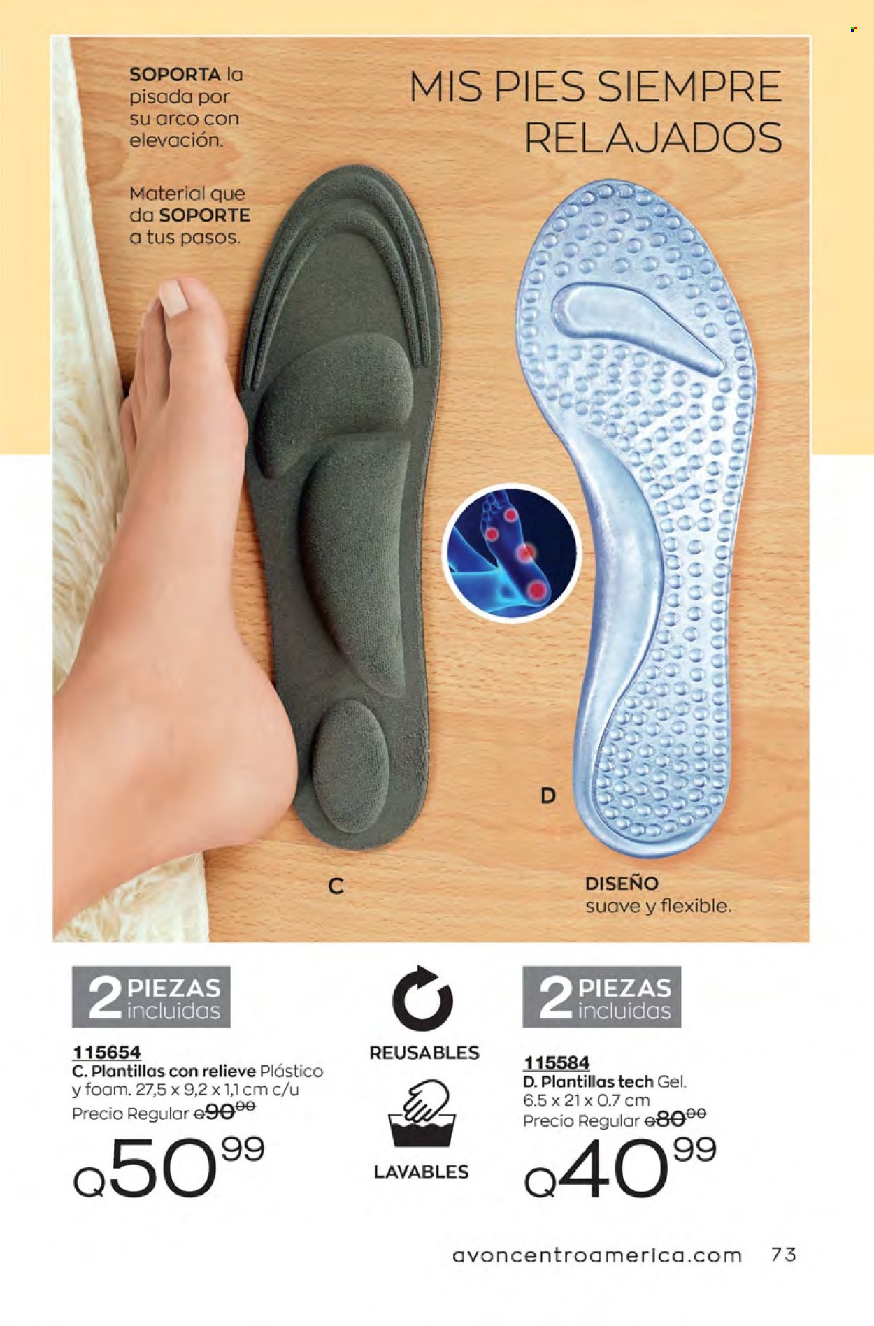 Catálogo Avon. Página 73