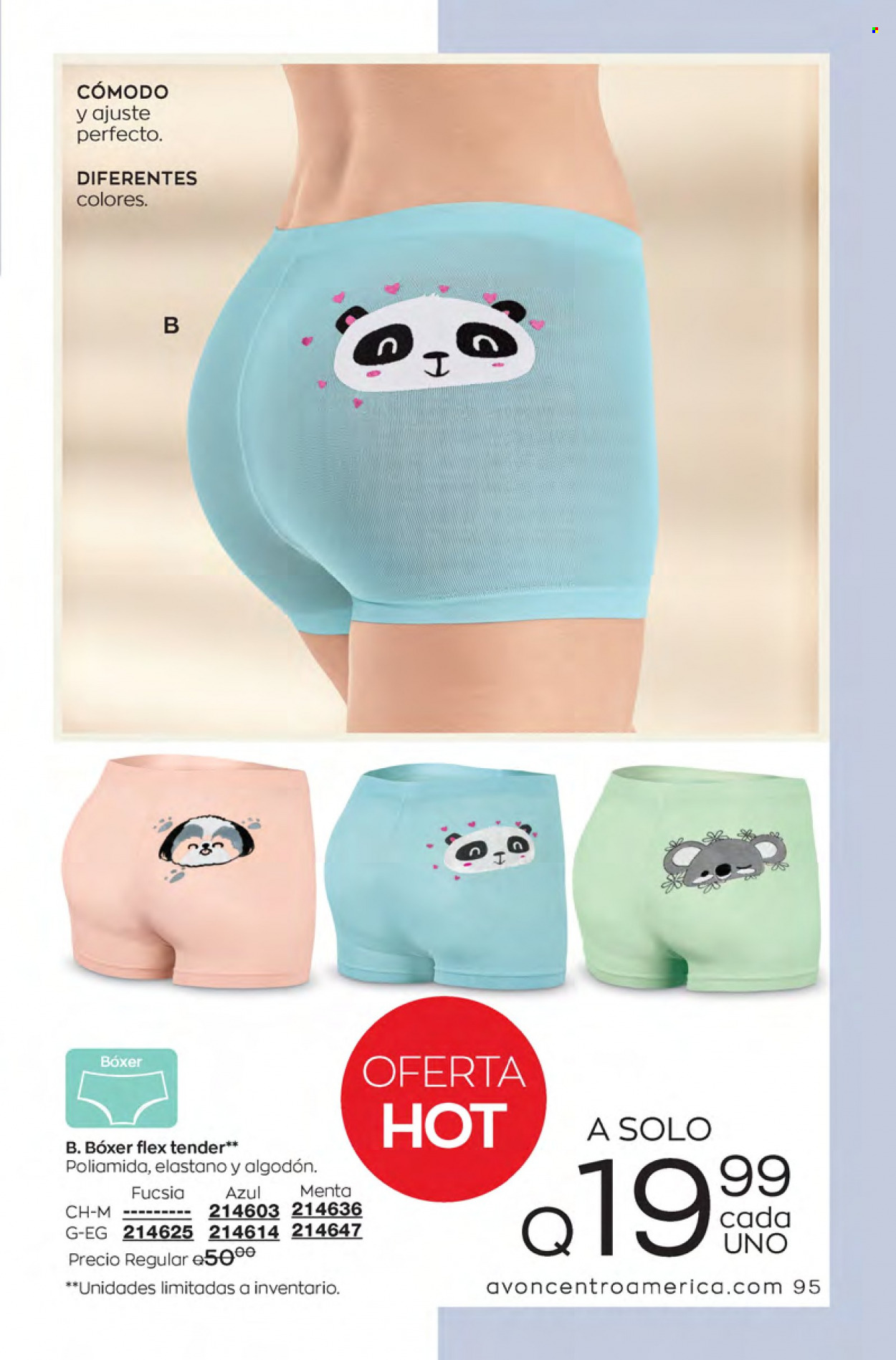 Catálogo Avon. Página 95