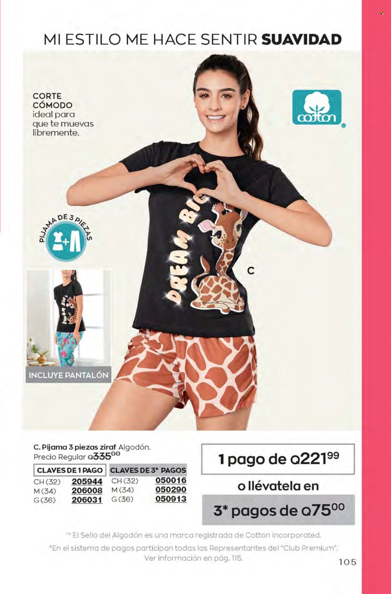 Catálogo Avon. Página 105