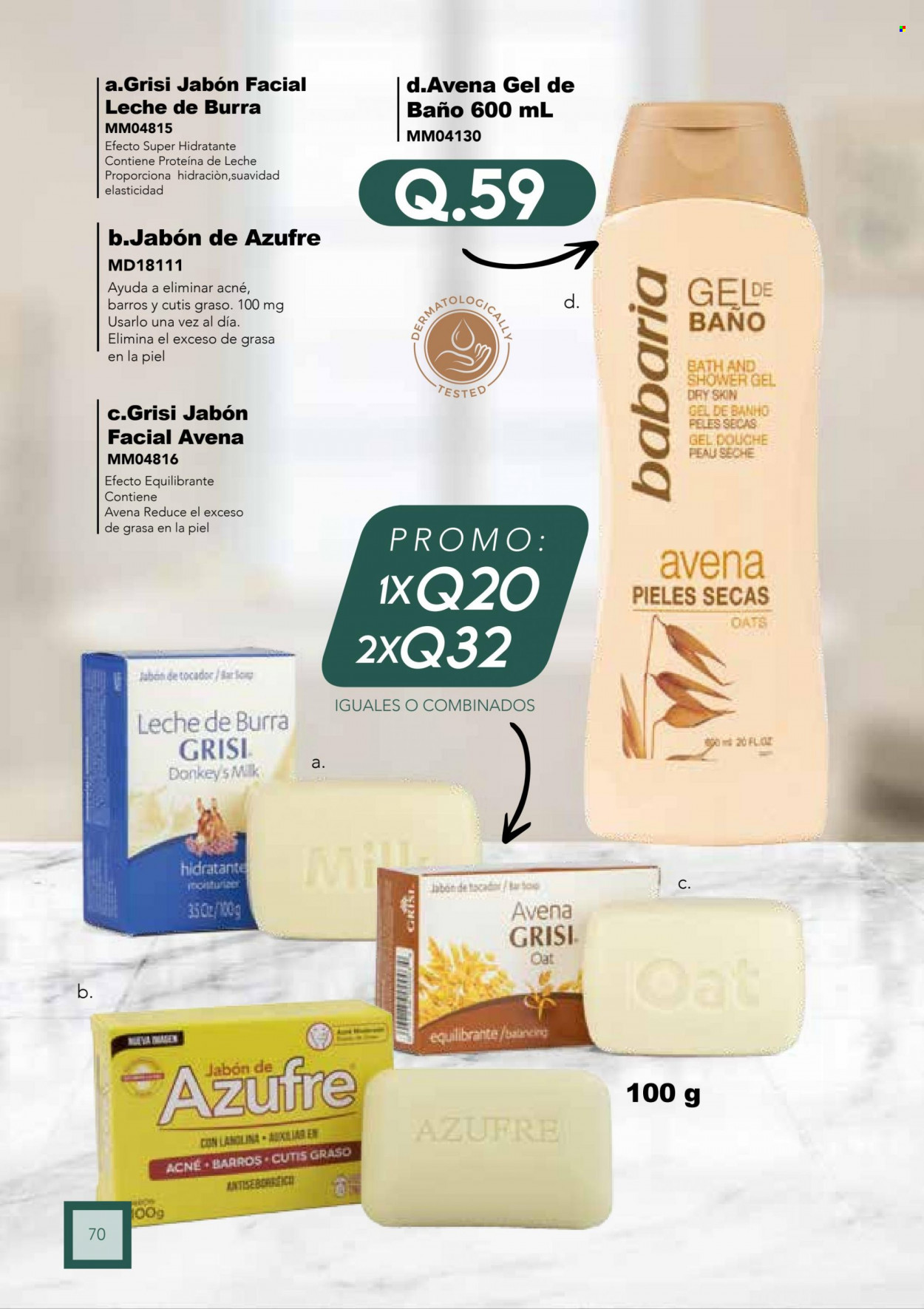 Catálogo Multimodas. Página 70