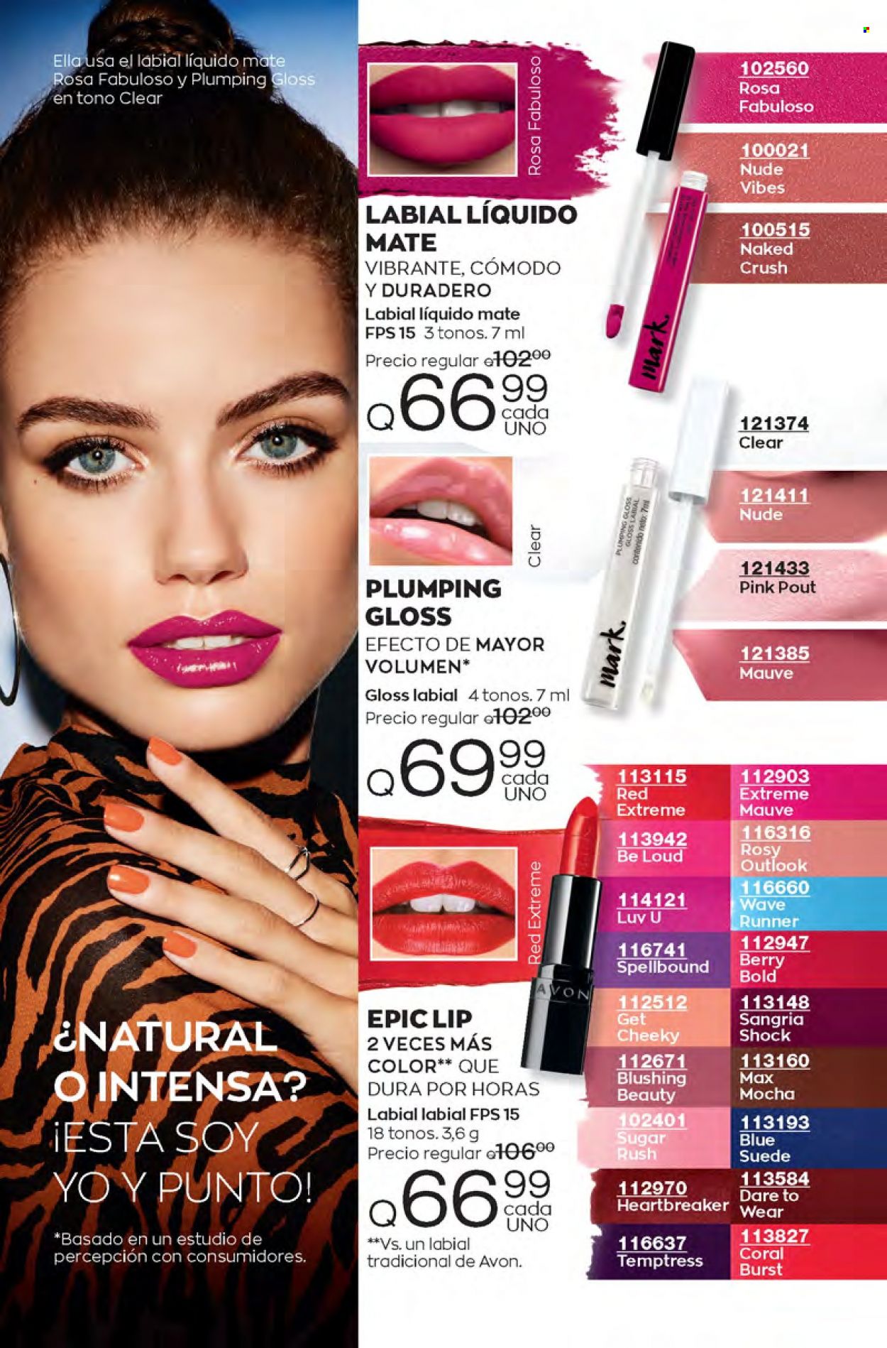 Catálogo Avon. Página 19