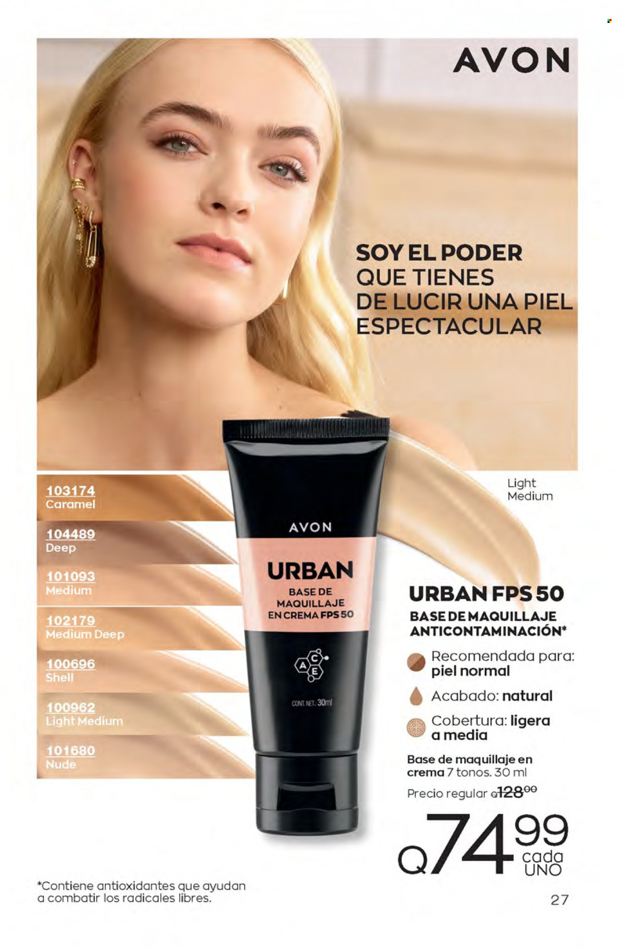 Catálogo Avon. Página 27