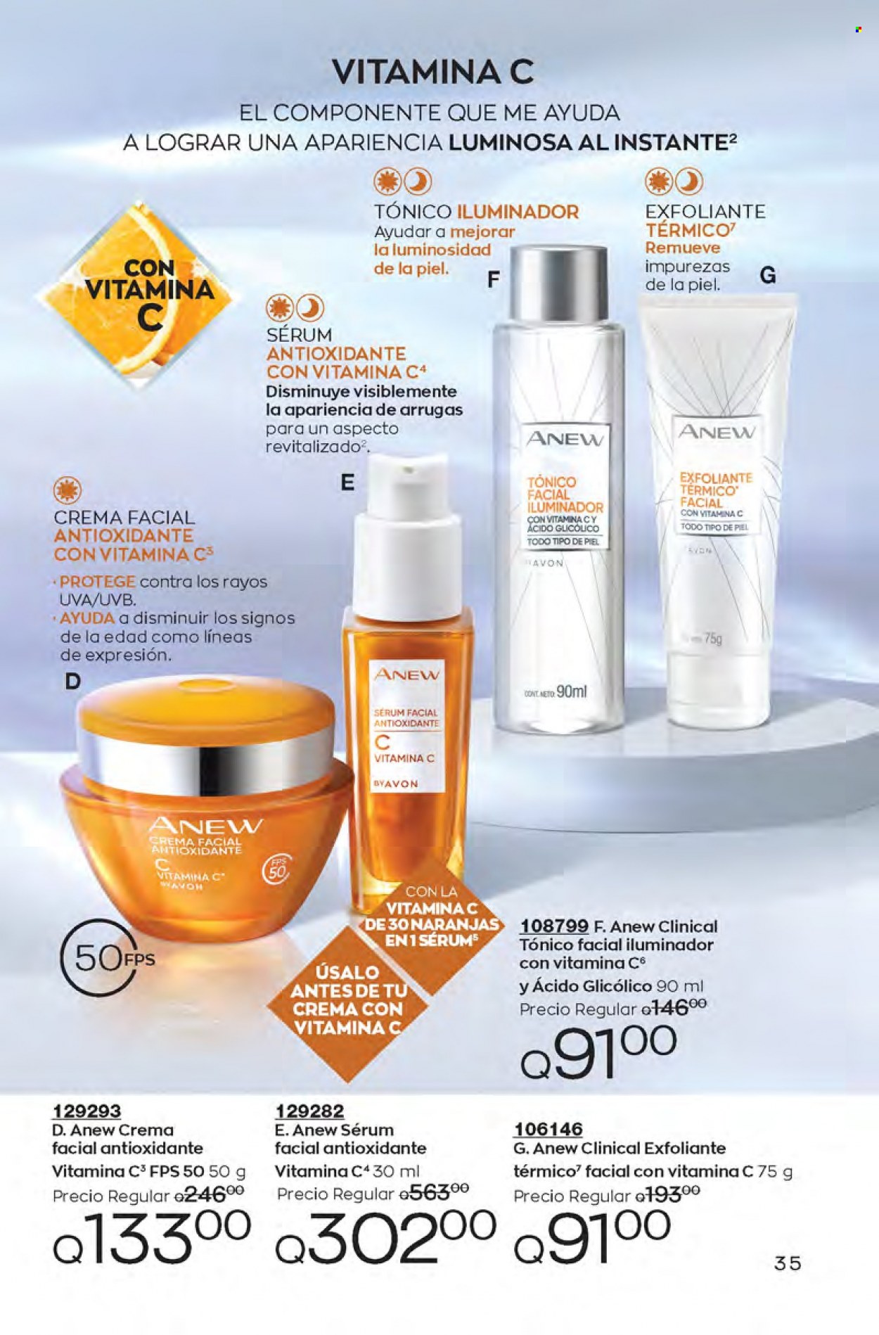 Catálogo Avon. Página 35
