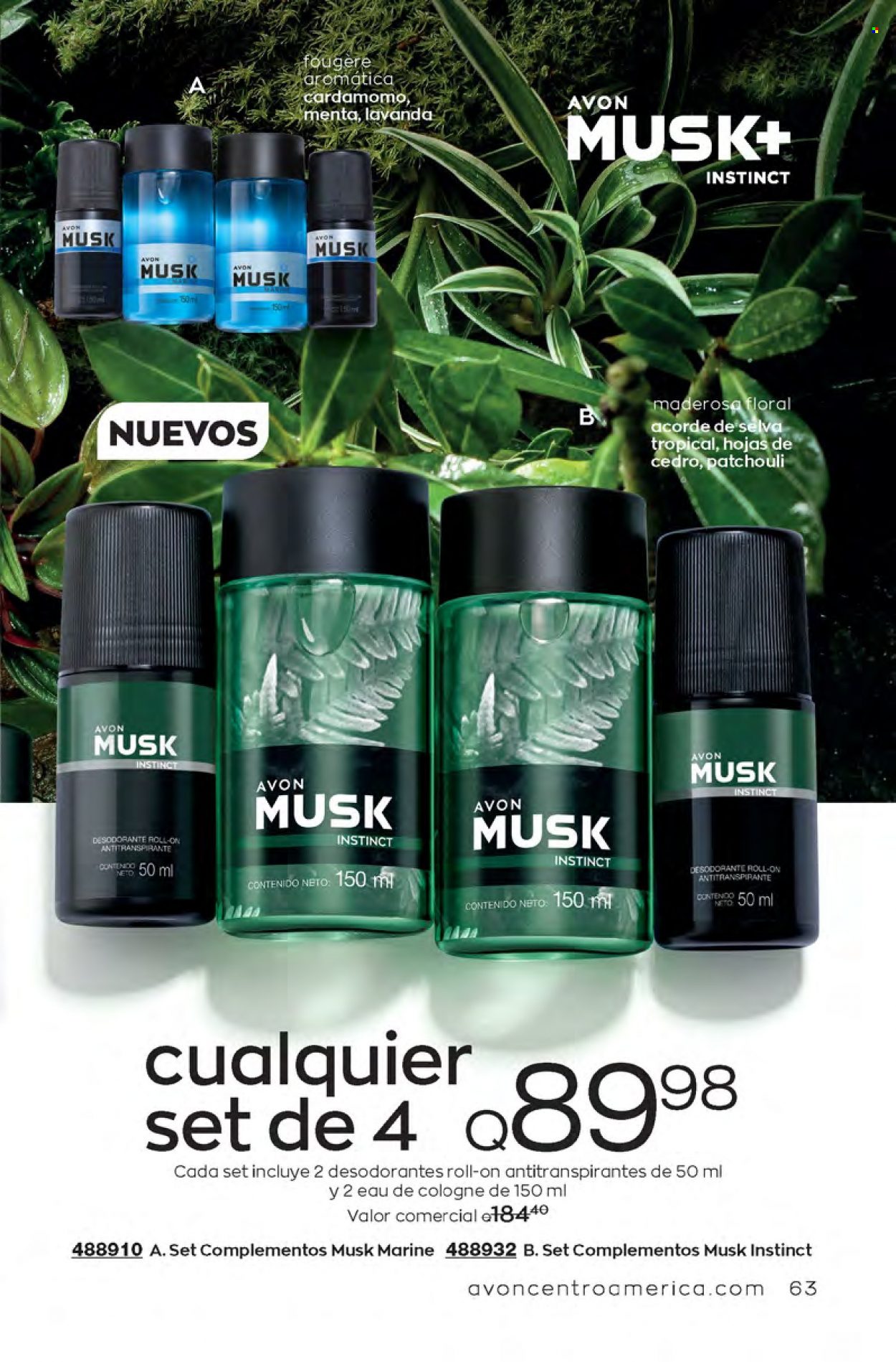 Catálogo Avon. Página 63