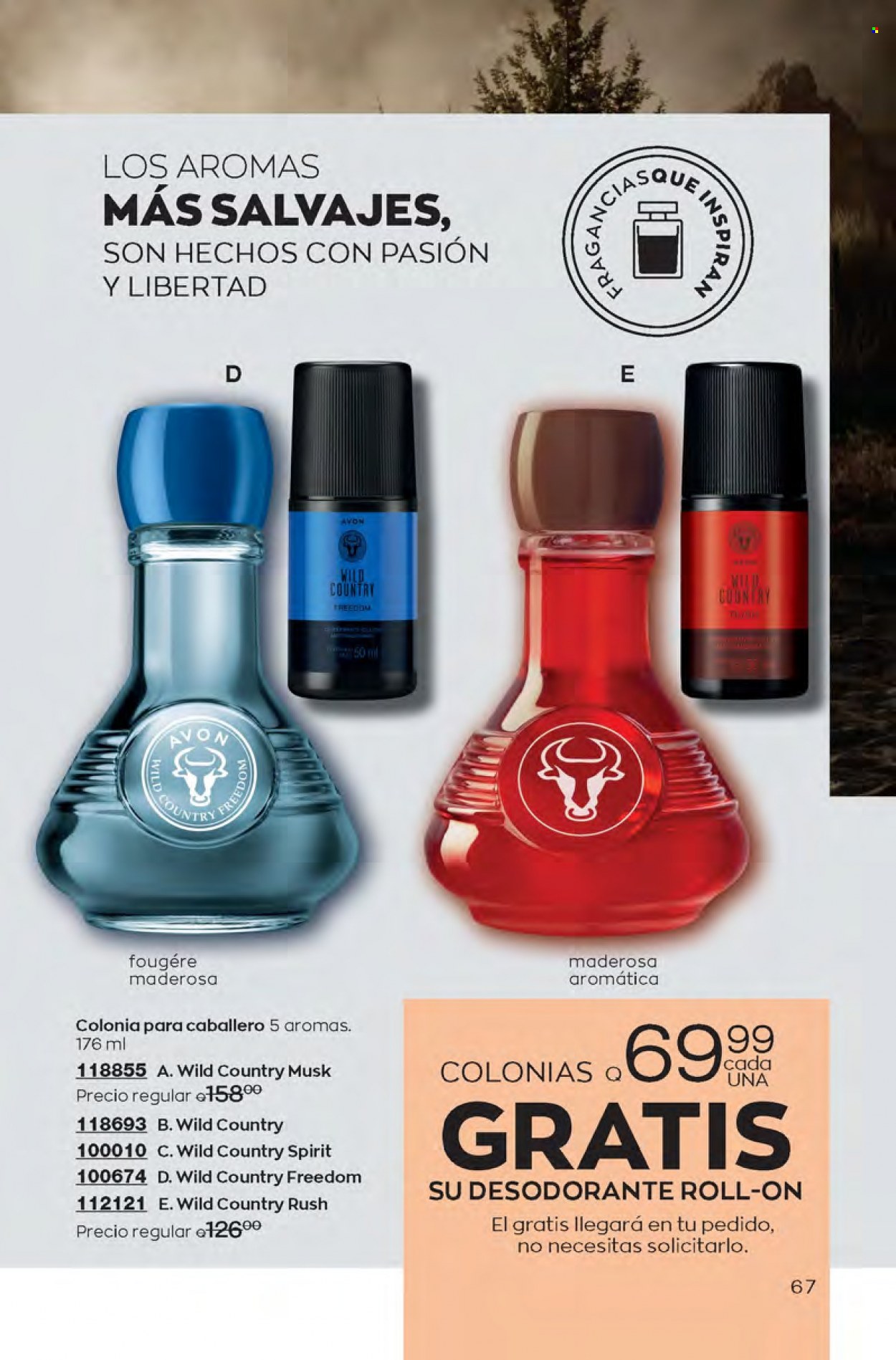 Catálogo Avon. Página 67