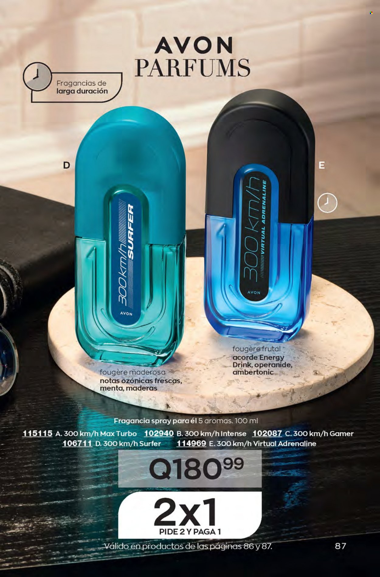 Catálogo Avon. Página 87