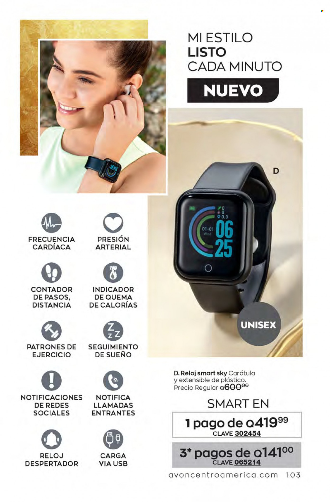 Catálogo Avon. Página 103
