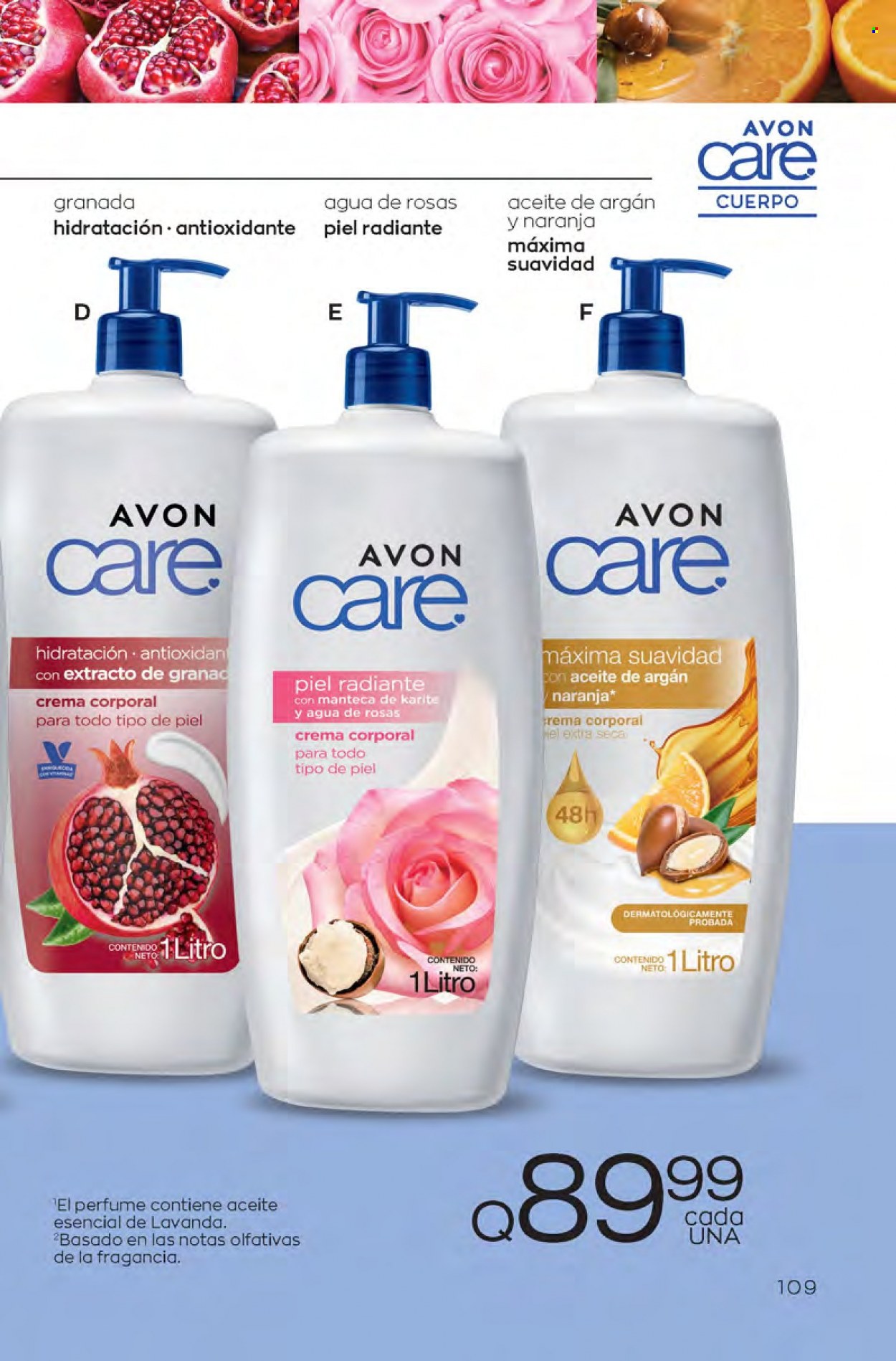 Catálogo Avon. Página 109