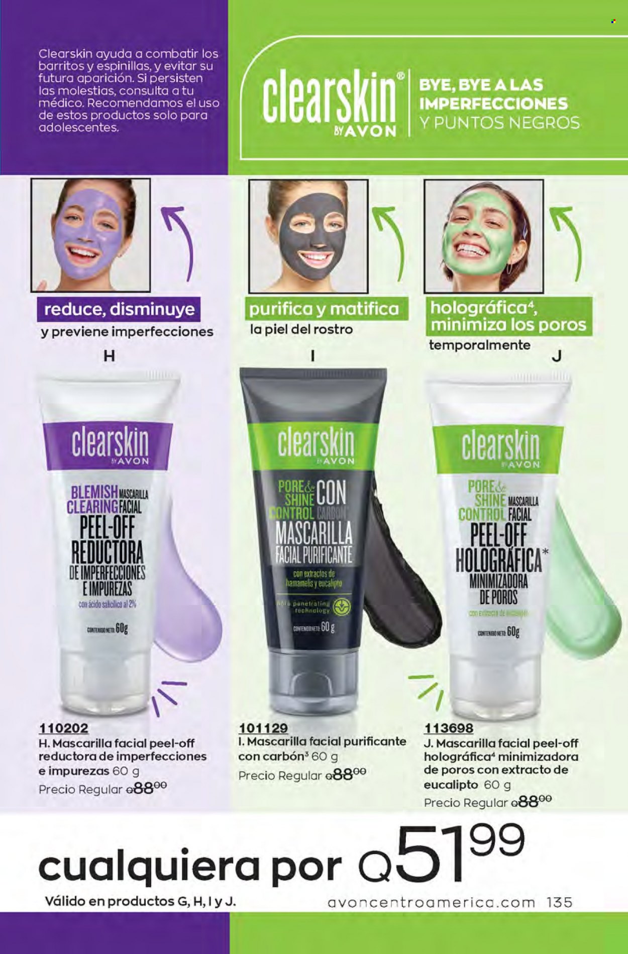Catálogo Avon. Página 135