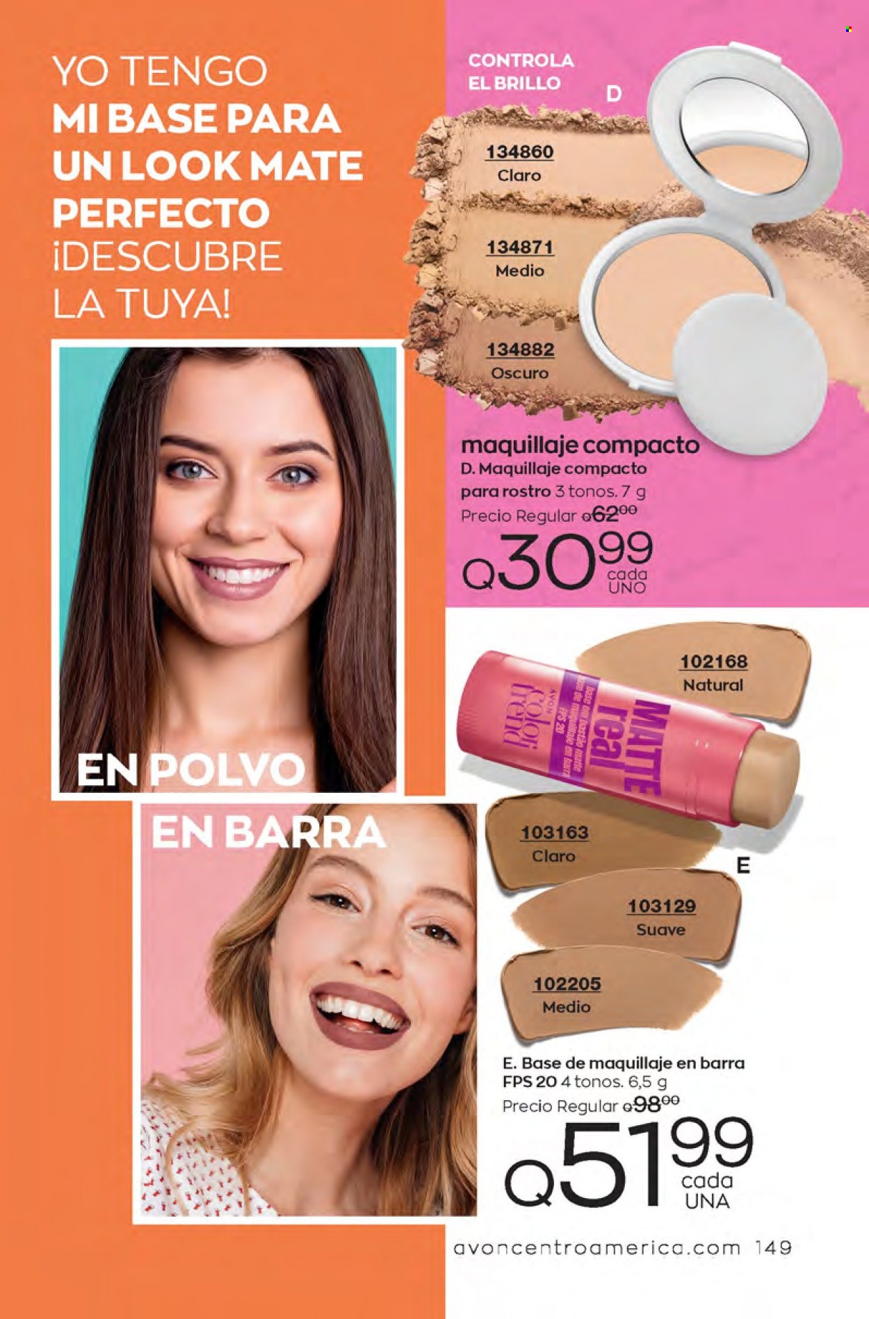 Catálogo Avon. Página 149