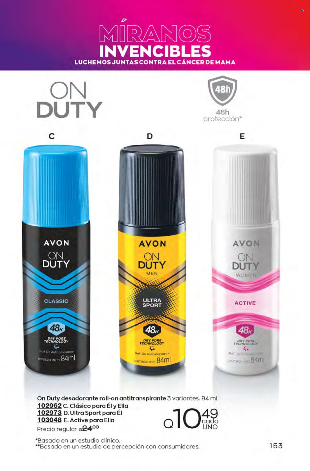 Catálogo Avon. Página 153