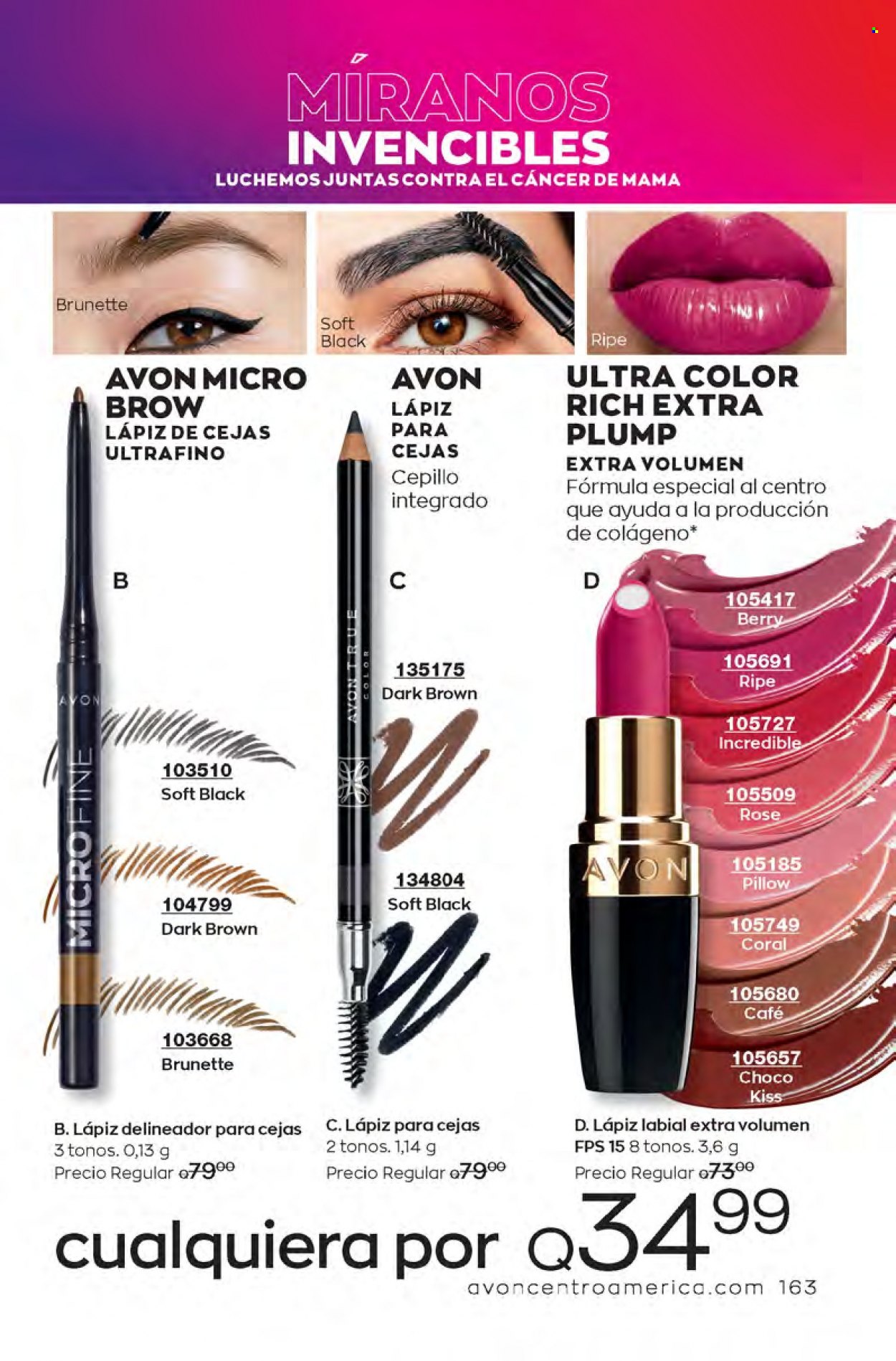 Catálogo Avon. Página 163