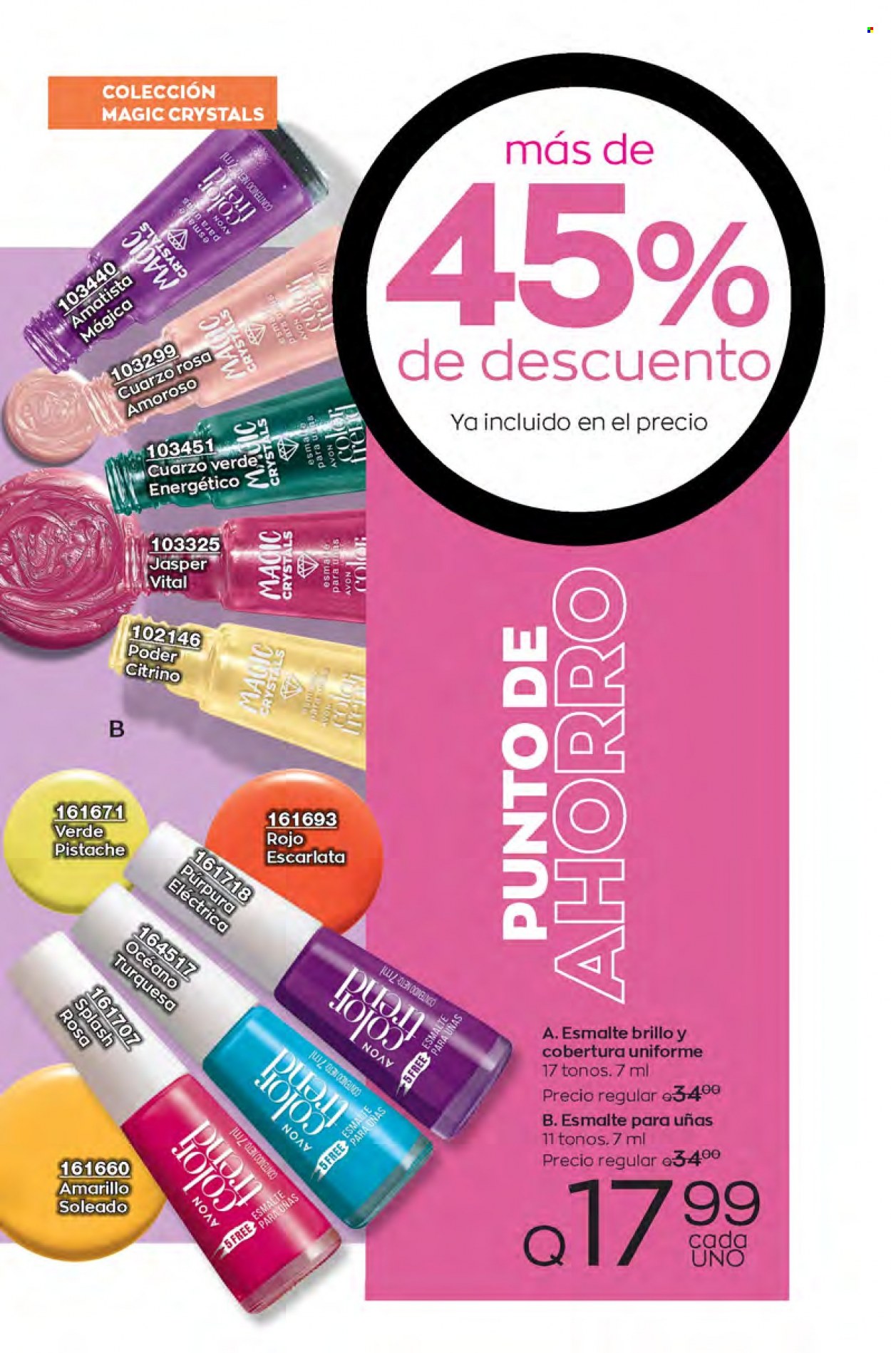 Catálogo Avon. Página 171