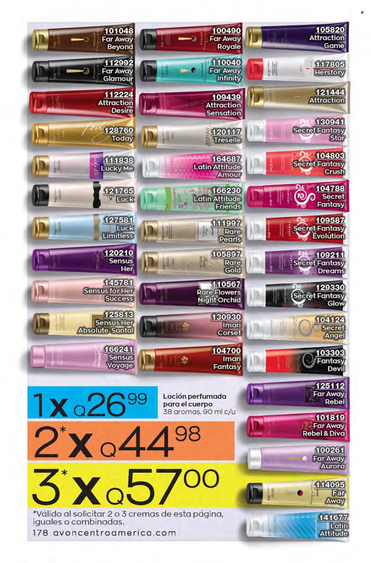 Catálogo Avon. Página 178