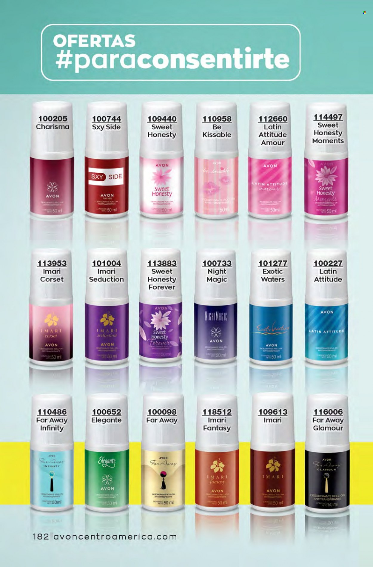 Catálogo Avon. Página 182