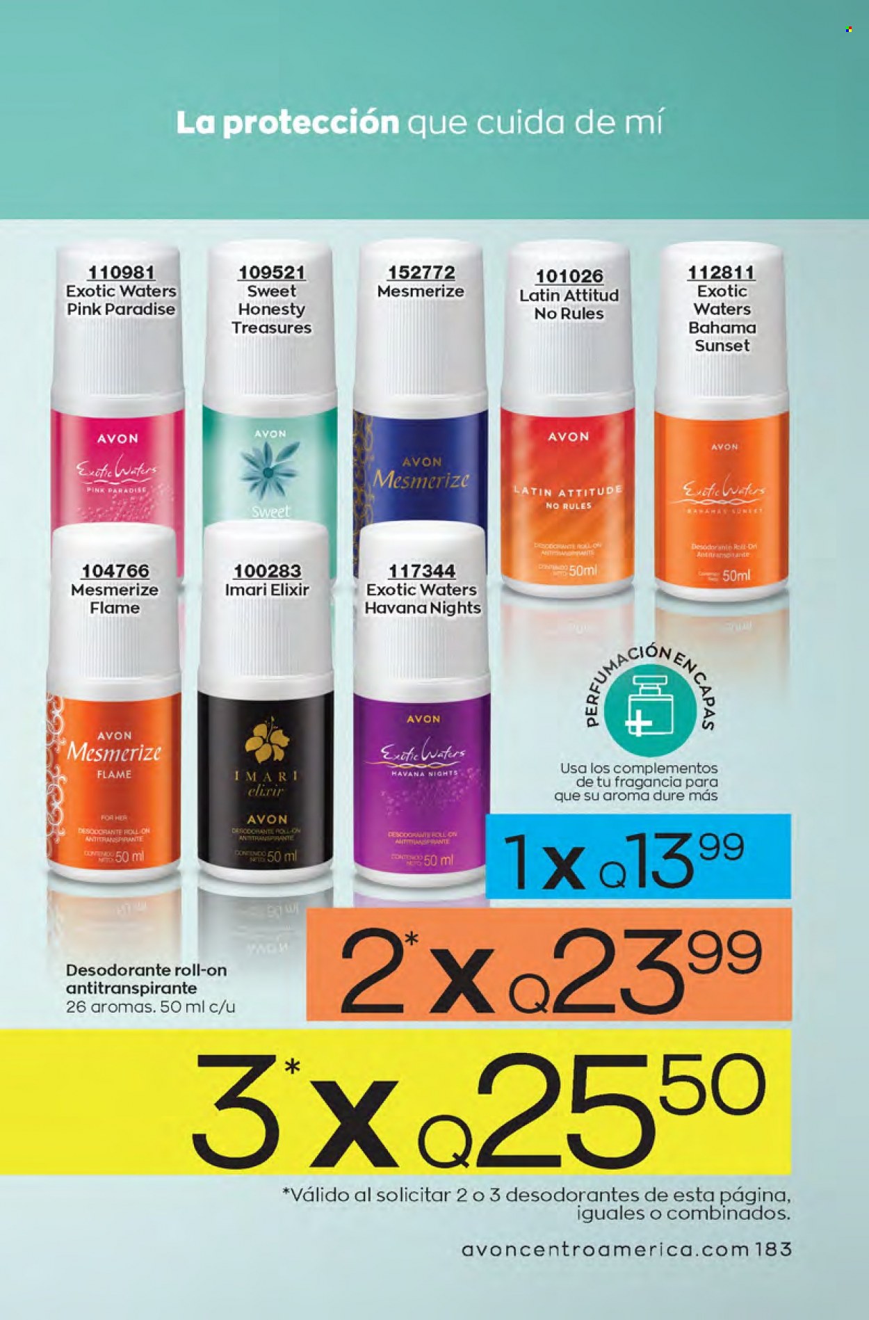 Catálogo Avon. Página 183