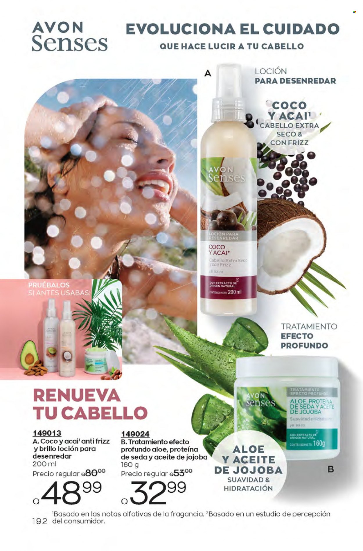 Catálogo Avon. Página 192