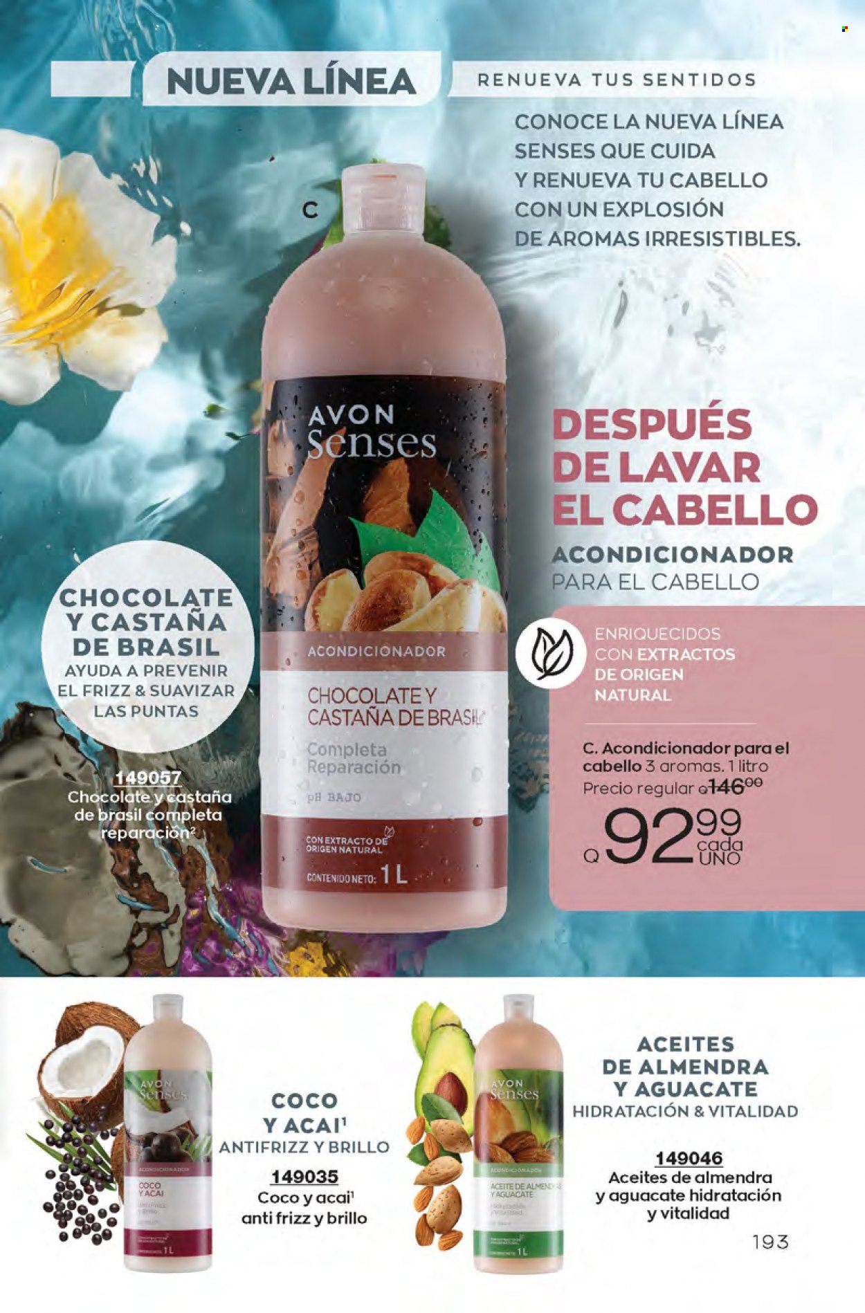 Catálogo Avon. Página 193