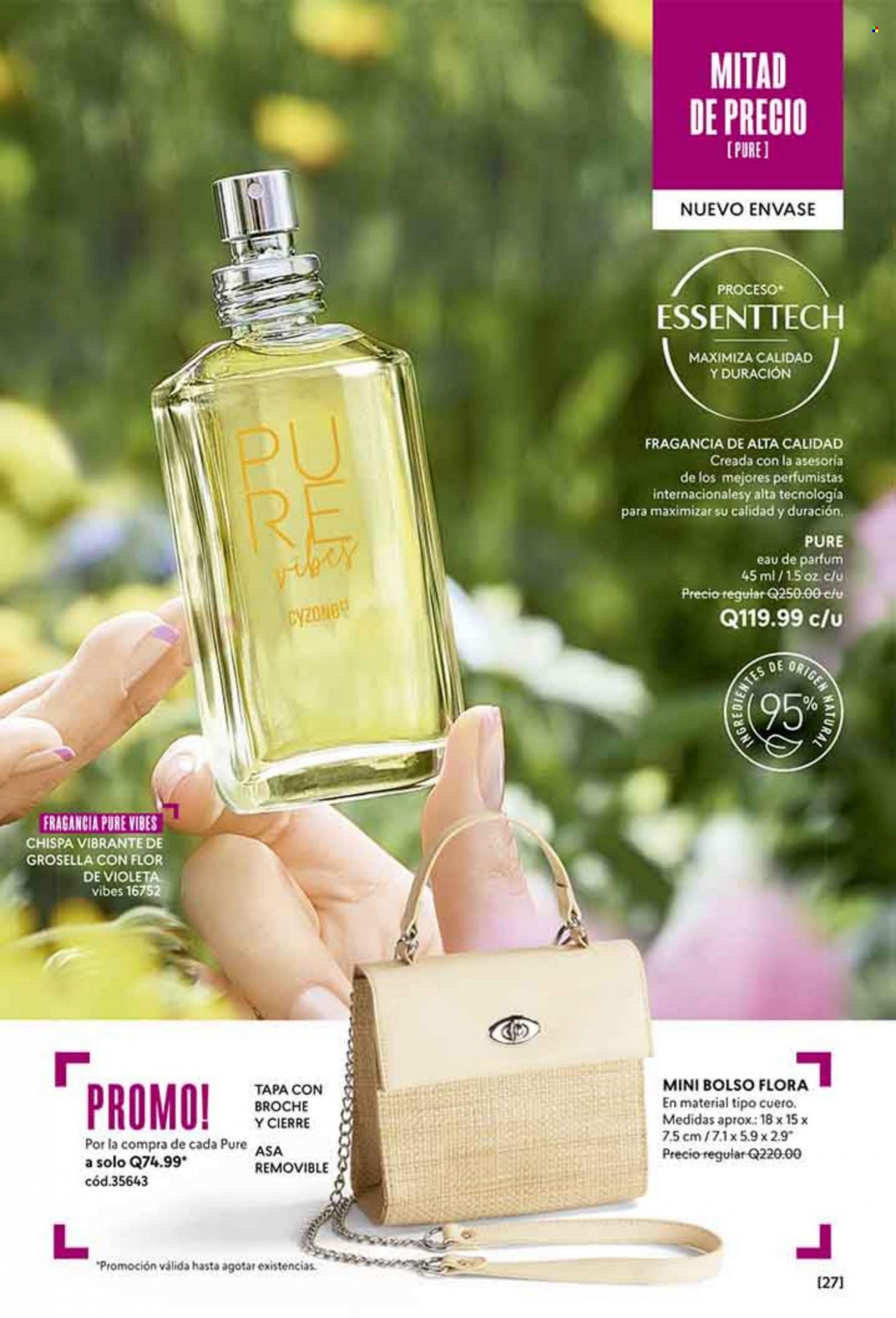 thumbnail - Folleto actual Cyzone - Ventas - perfume, tapa, bolso. Página 26.