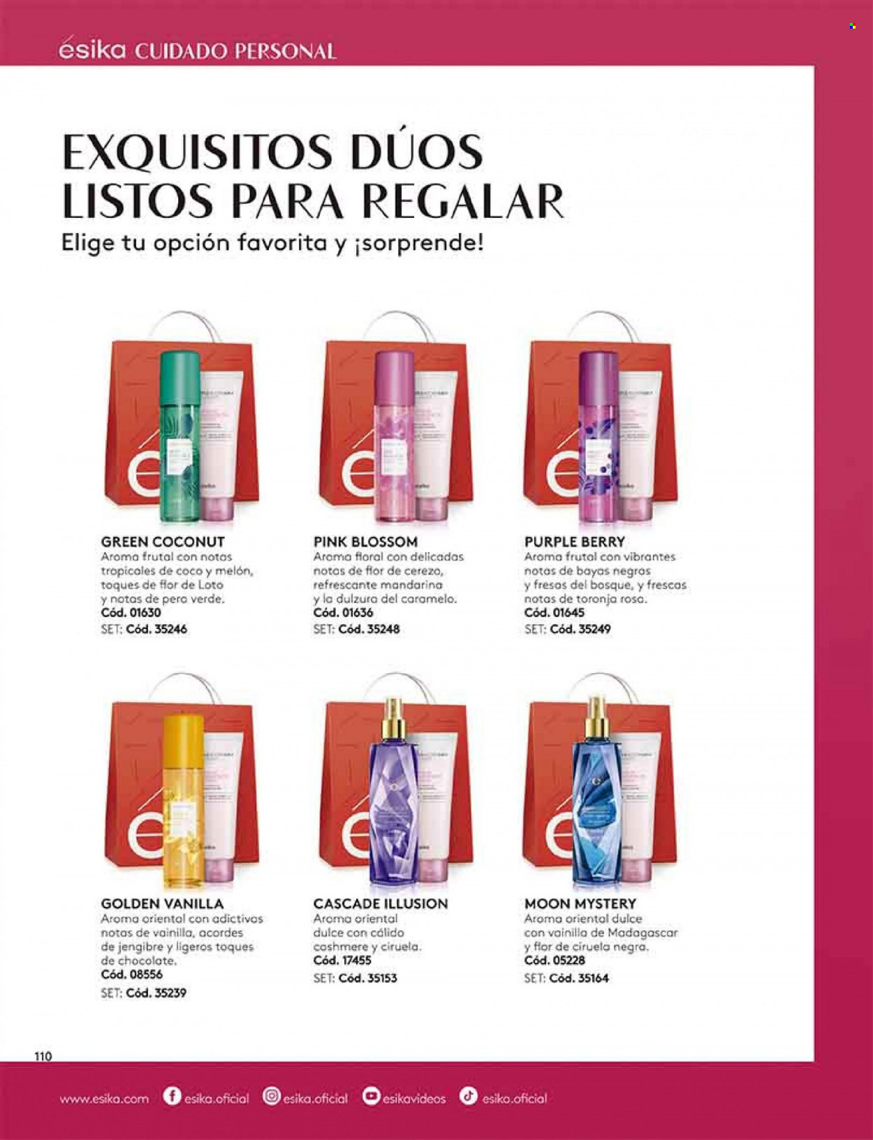 Catálogo Ésika. Página 114