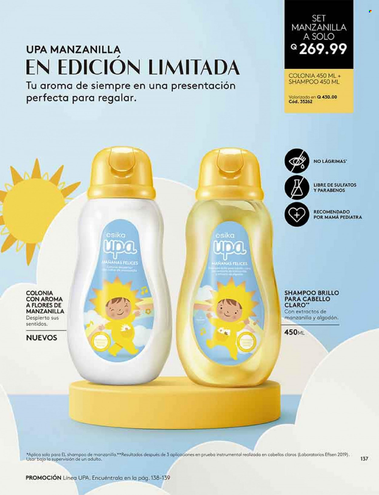 thumbnail - Folleto actual Ésika - Ventas - champú, shampoo. Página 153.